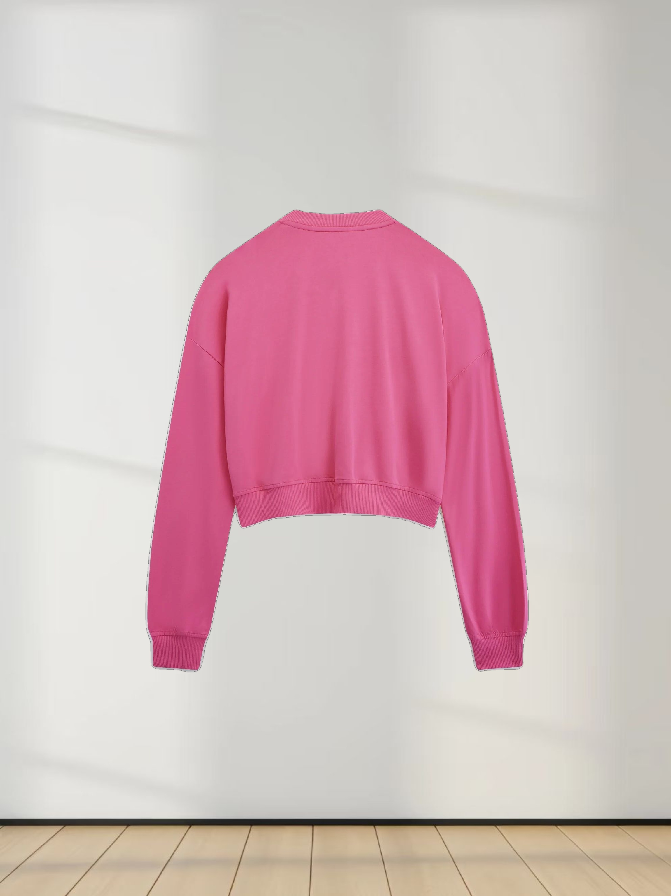 Cropped Tee-Pink