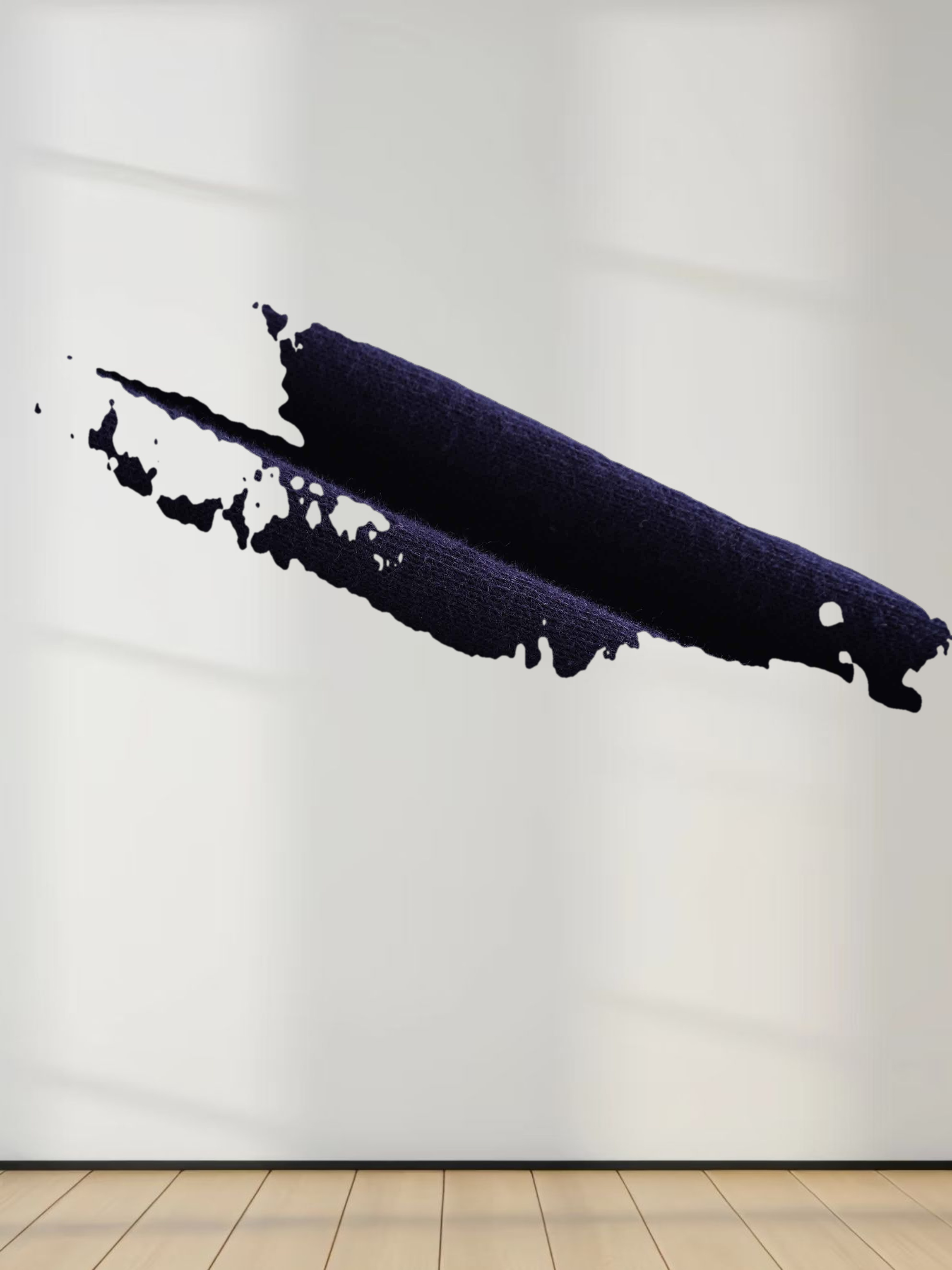 High V Lightweight Sweater-Navy