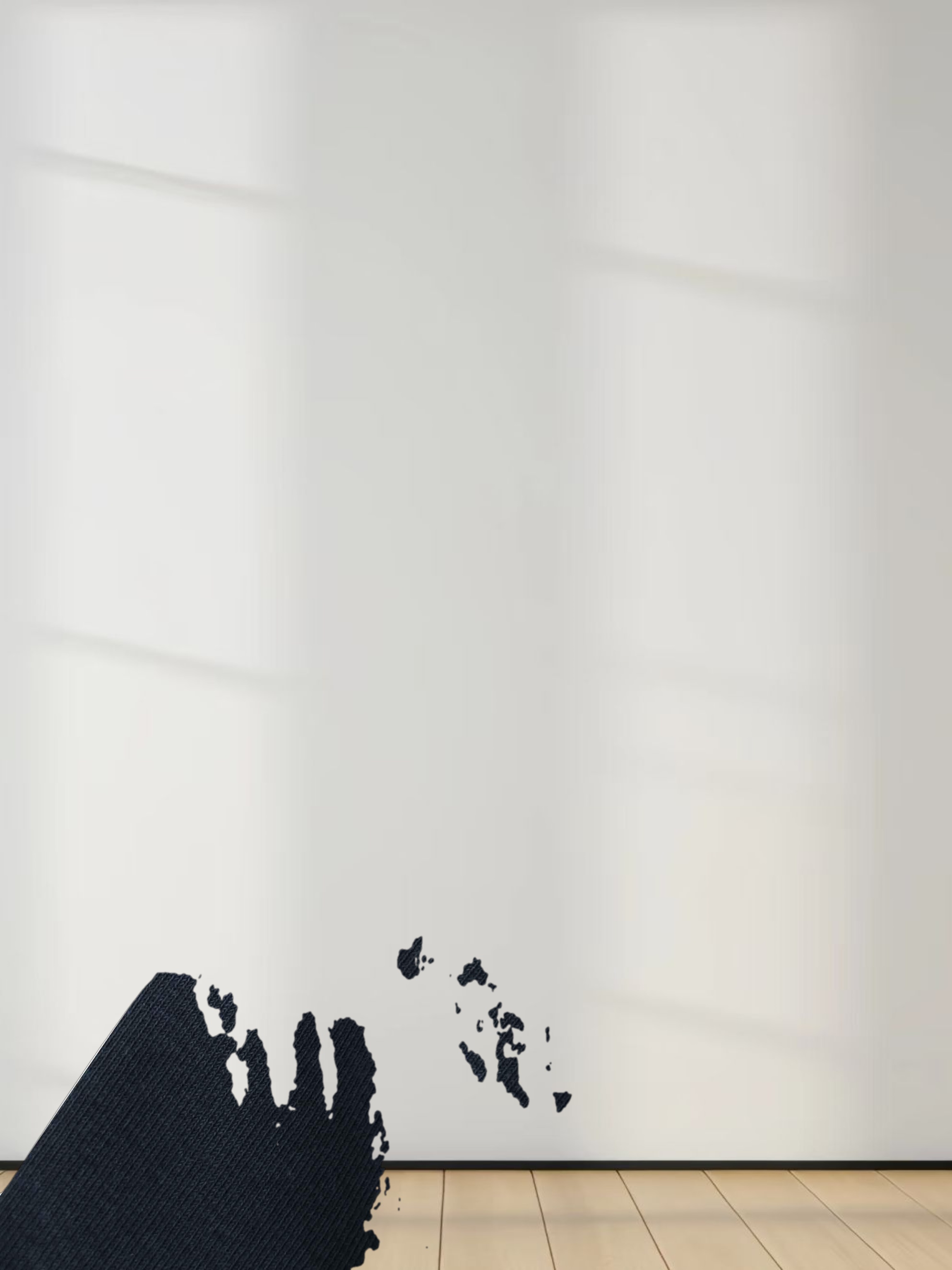 Basic High V Tee Long Sleeve-Deep Navy