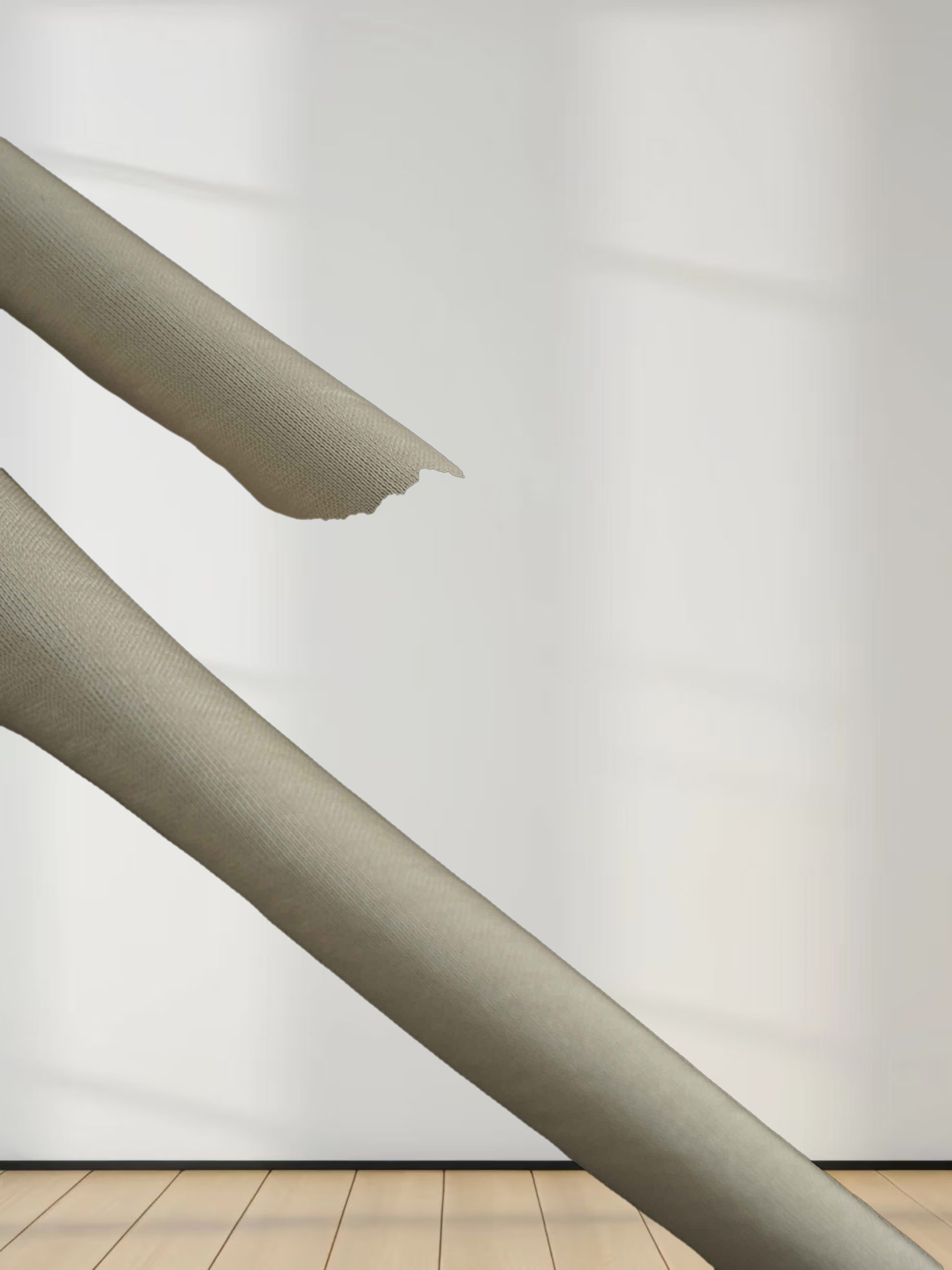 High/Low Faux Satin Crossover Top-Celery Green