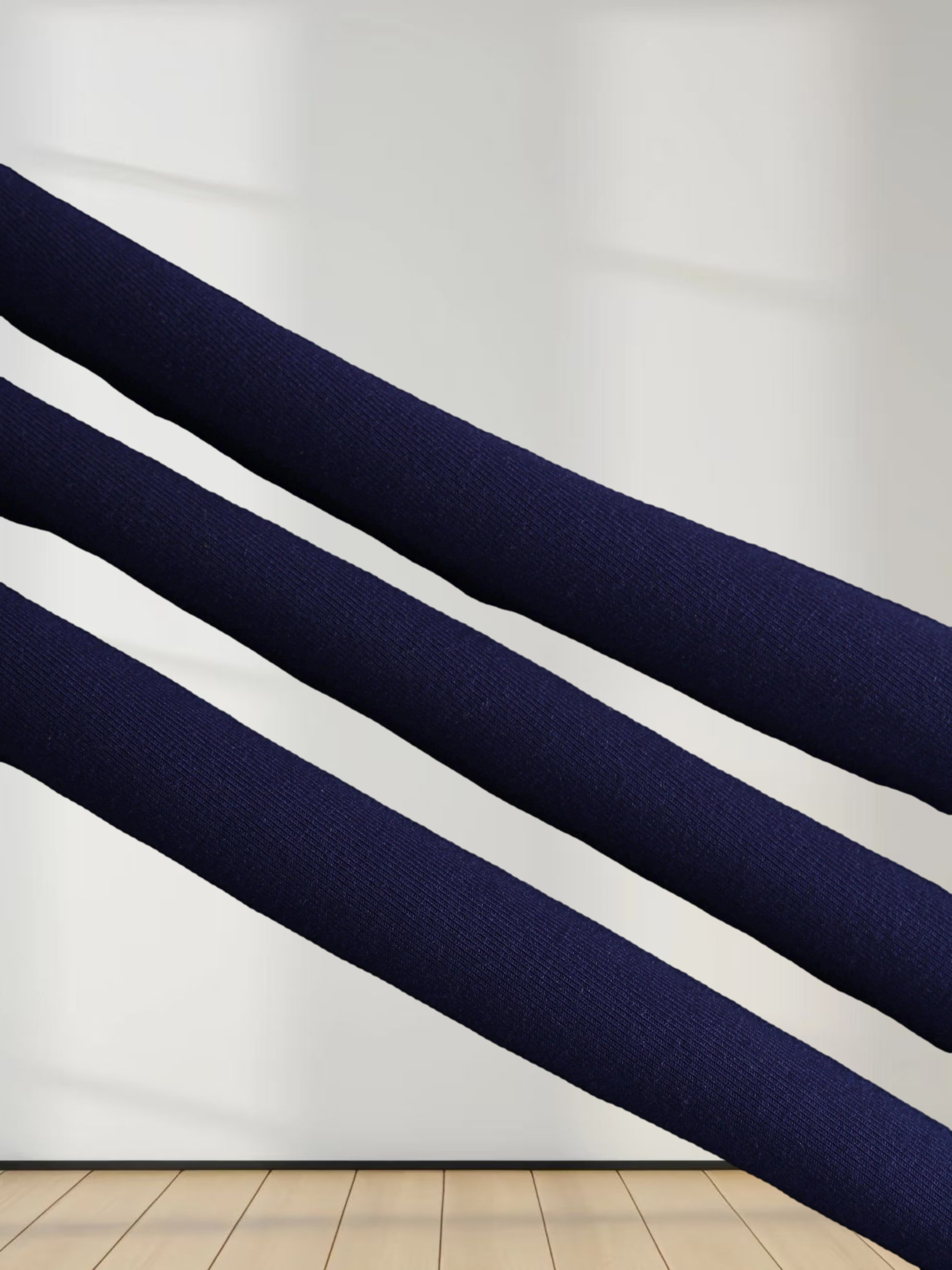 DOUBLE LAYER SKIRT-NAVY