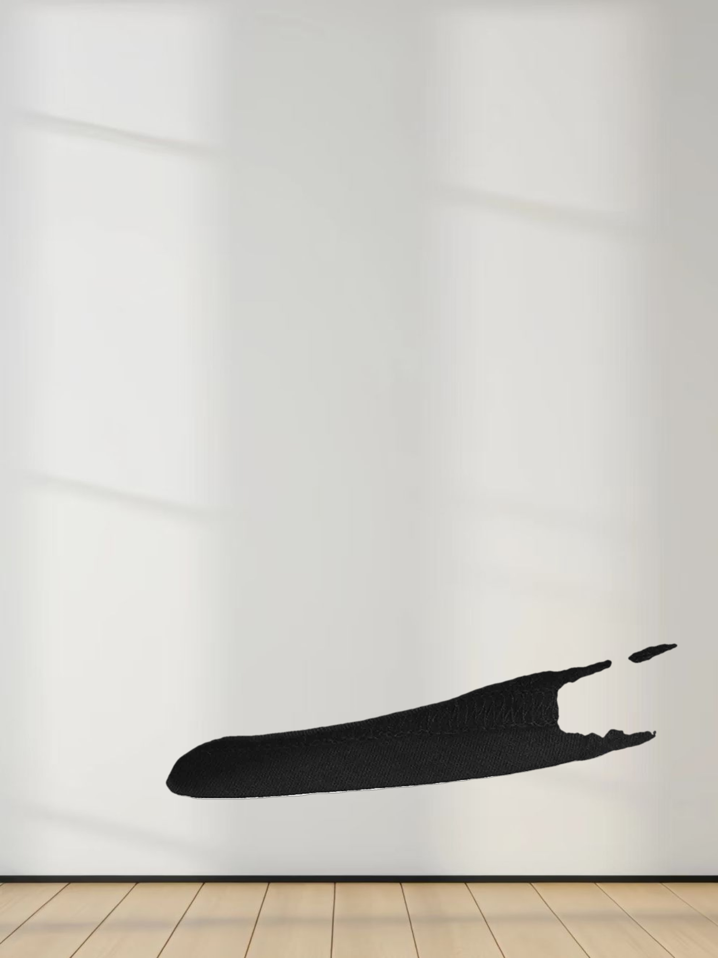 Pima Cotton Boxy Dolman Tee-Black