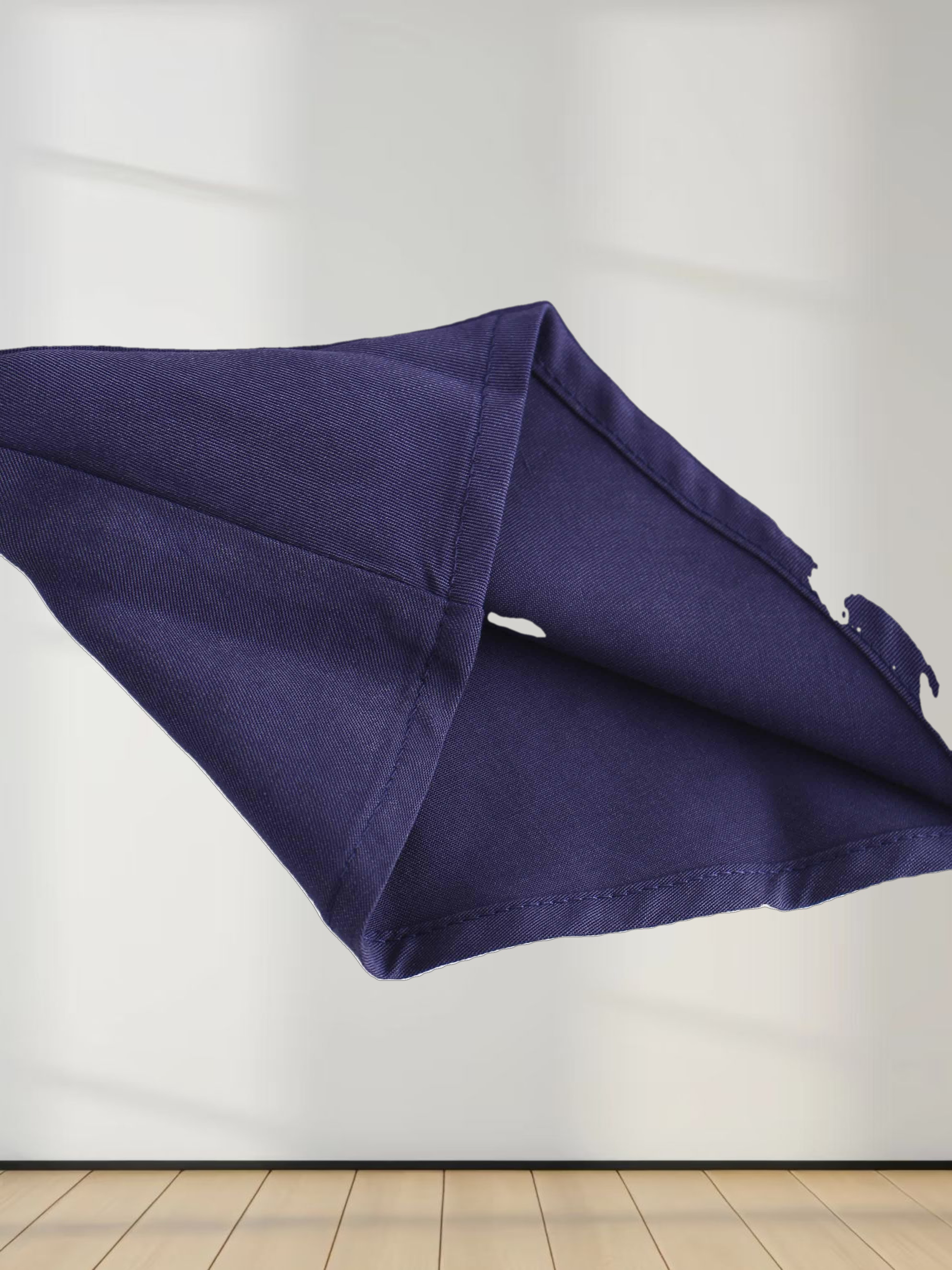 Drawstring Circle Skirt-Navy