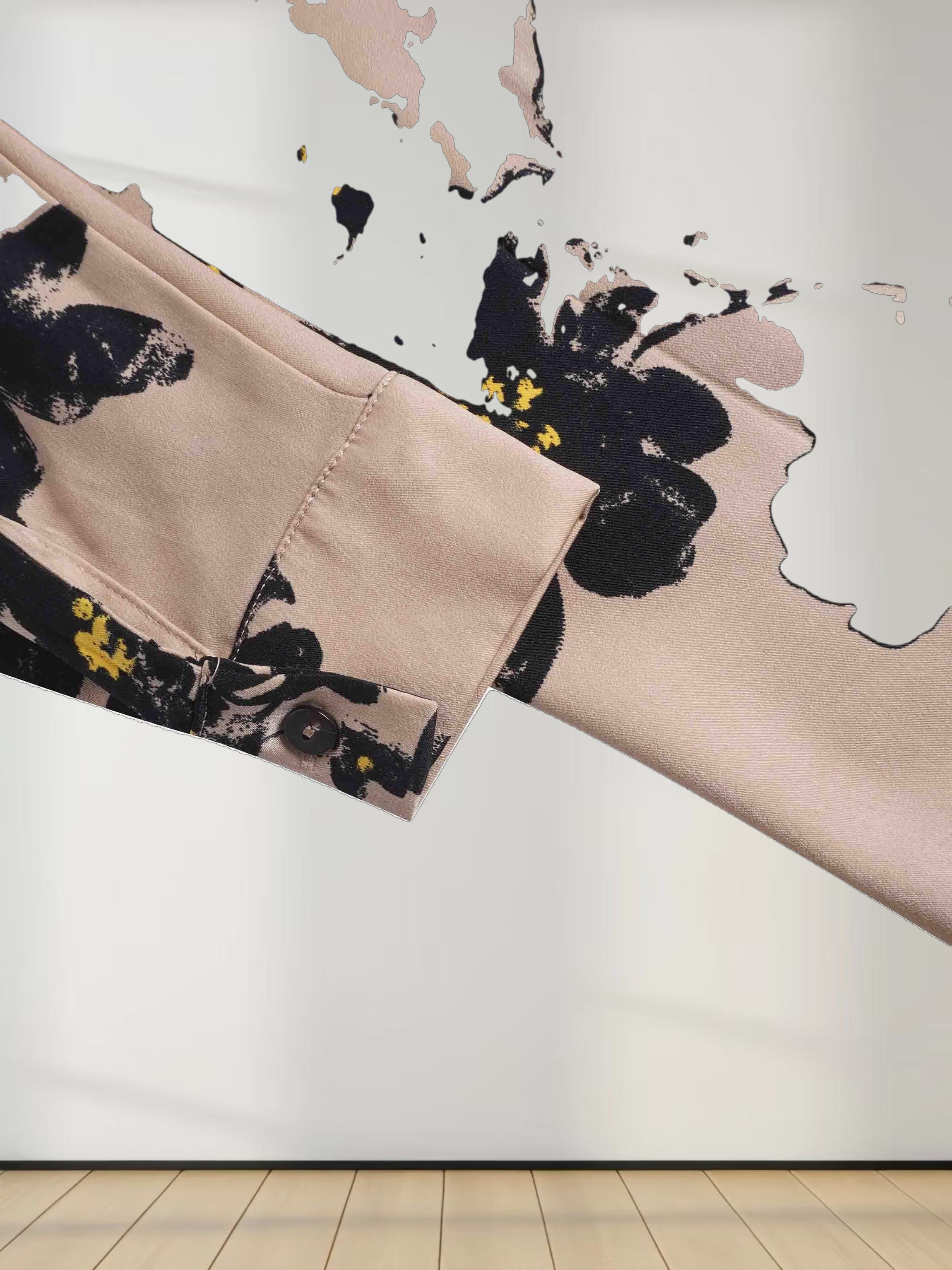 Lily Dress -Сopper Floral