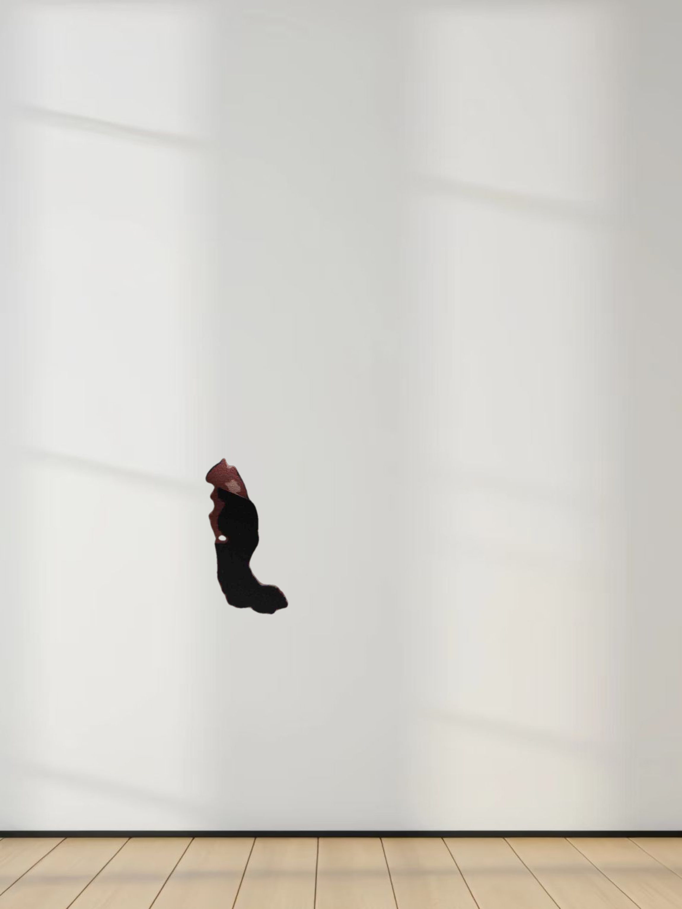 Oversized Satin Slip Blouse-Brown Leopard