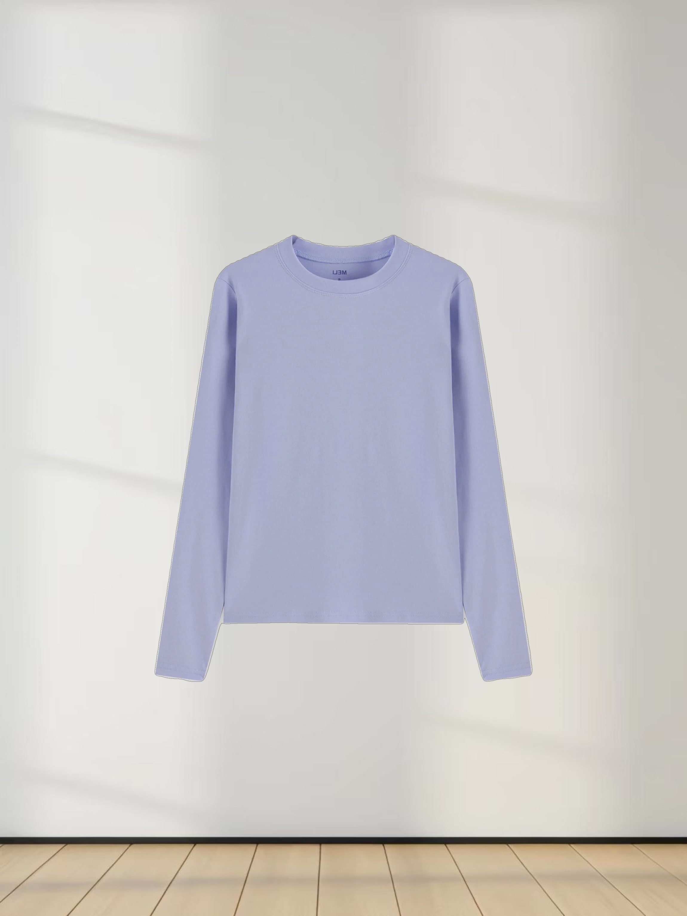 CLASSIC TEE LONG SLEEVE-DUSTY BLUE