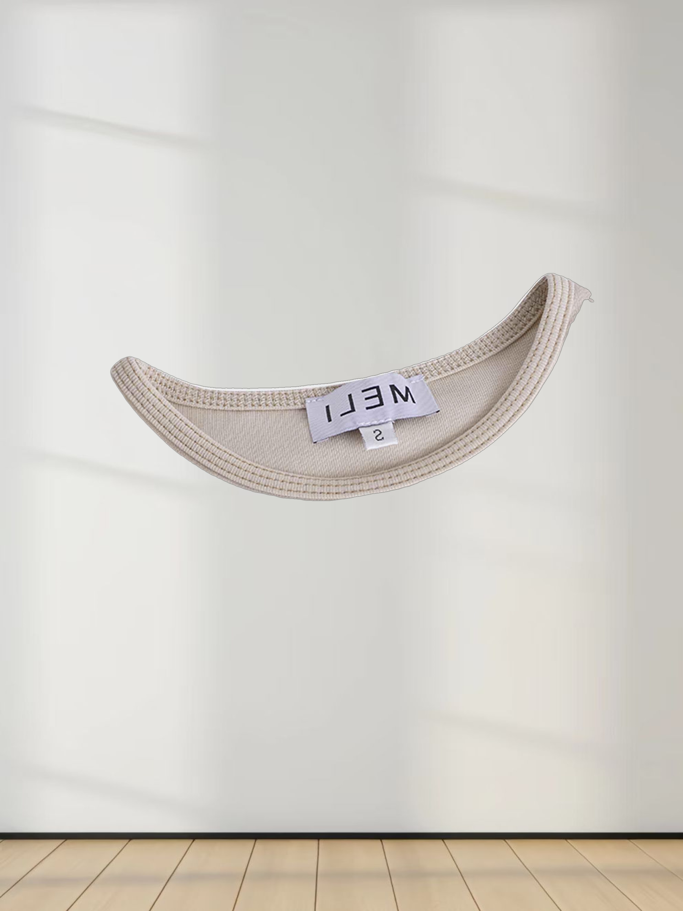 Basic T-Shirt Slip Dress-Tan