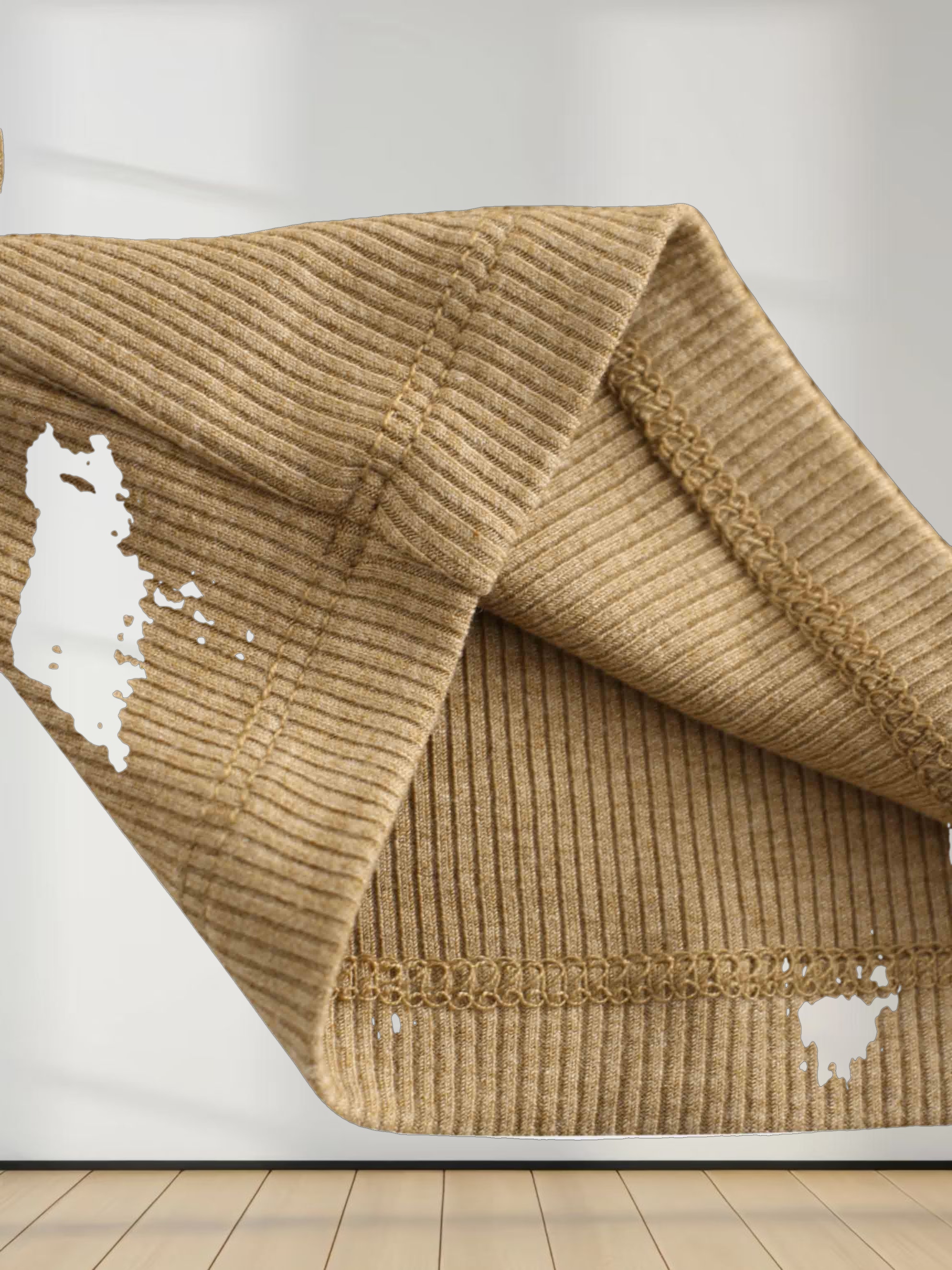 Ribbed Crop Bow Cardigan-Heathered Oatmeal