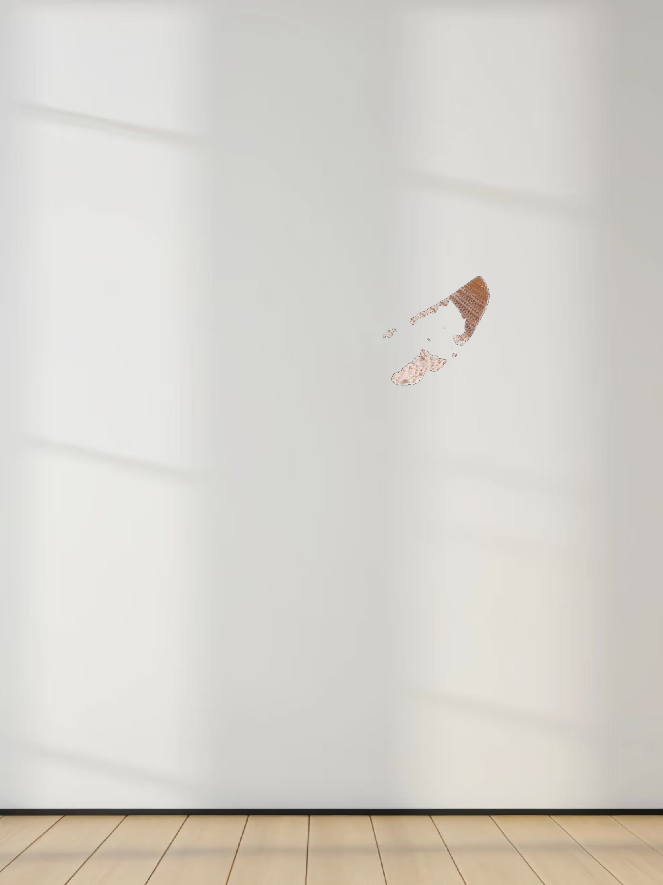 Mesh Striped Sweater-Tan/Light Blue