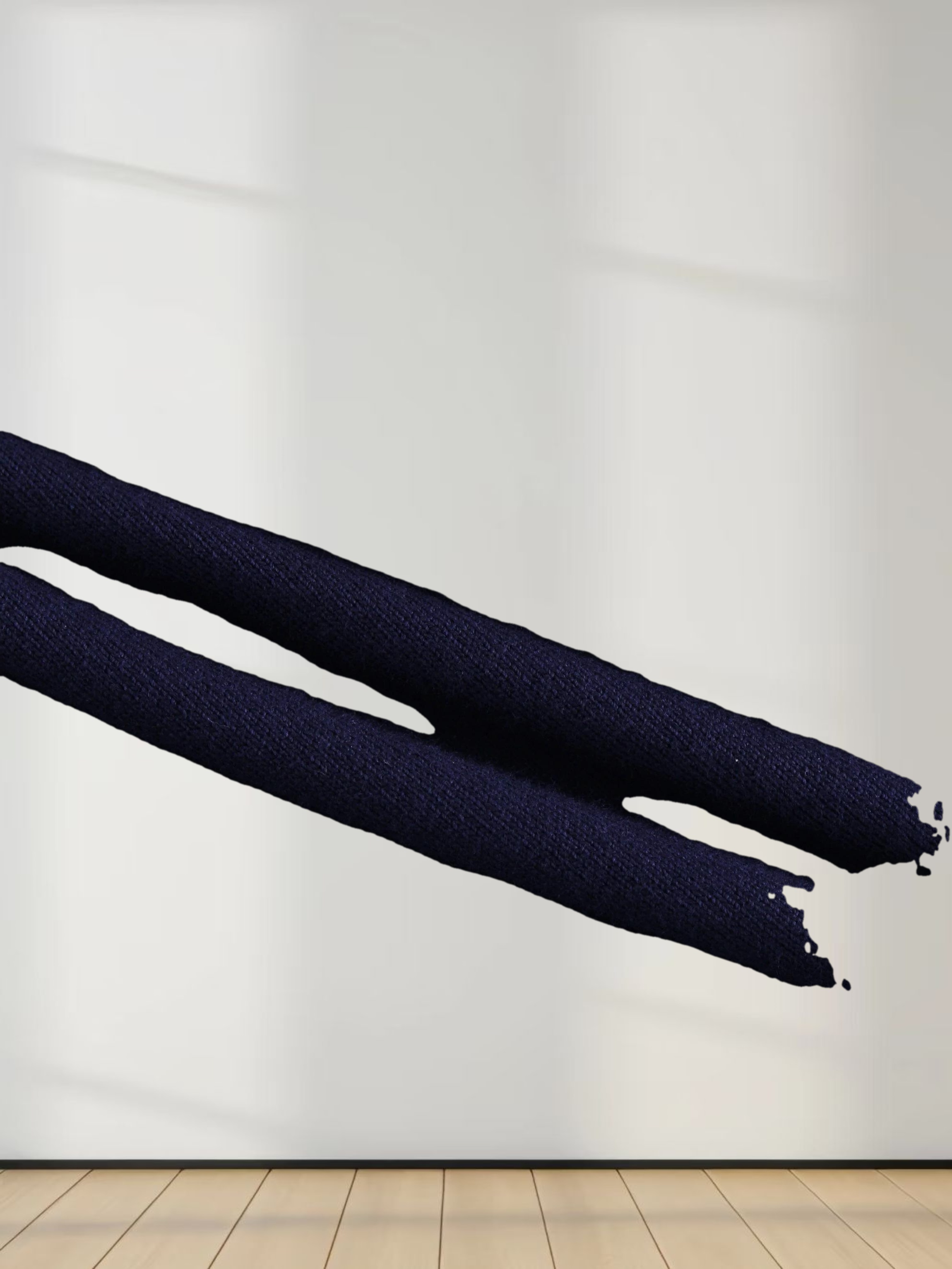 Basic Crew Sweater 3Q-Dark Navy