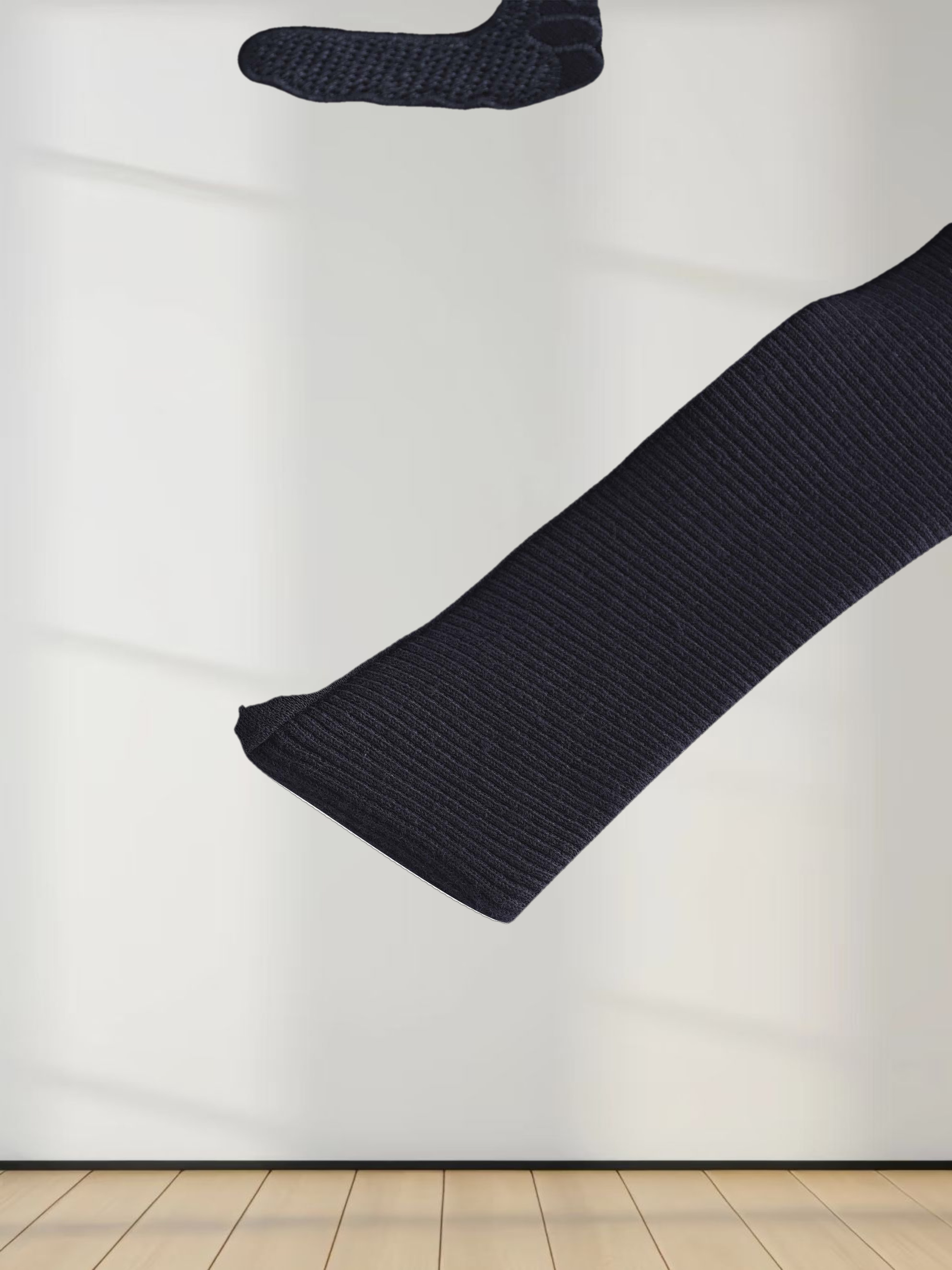 Embroidered Sweatshirt-Black Crest