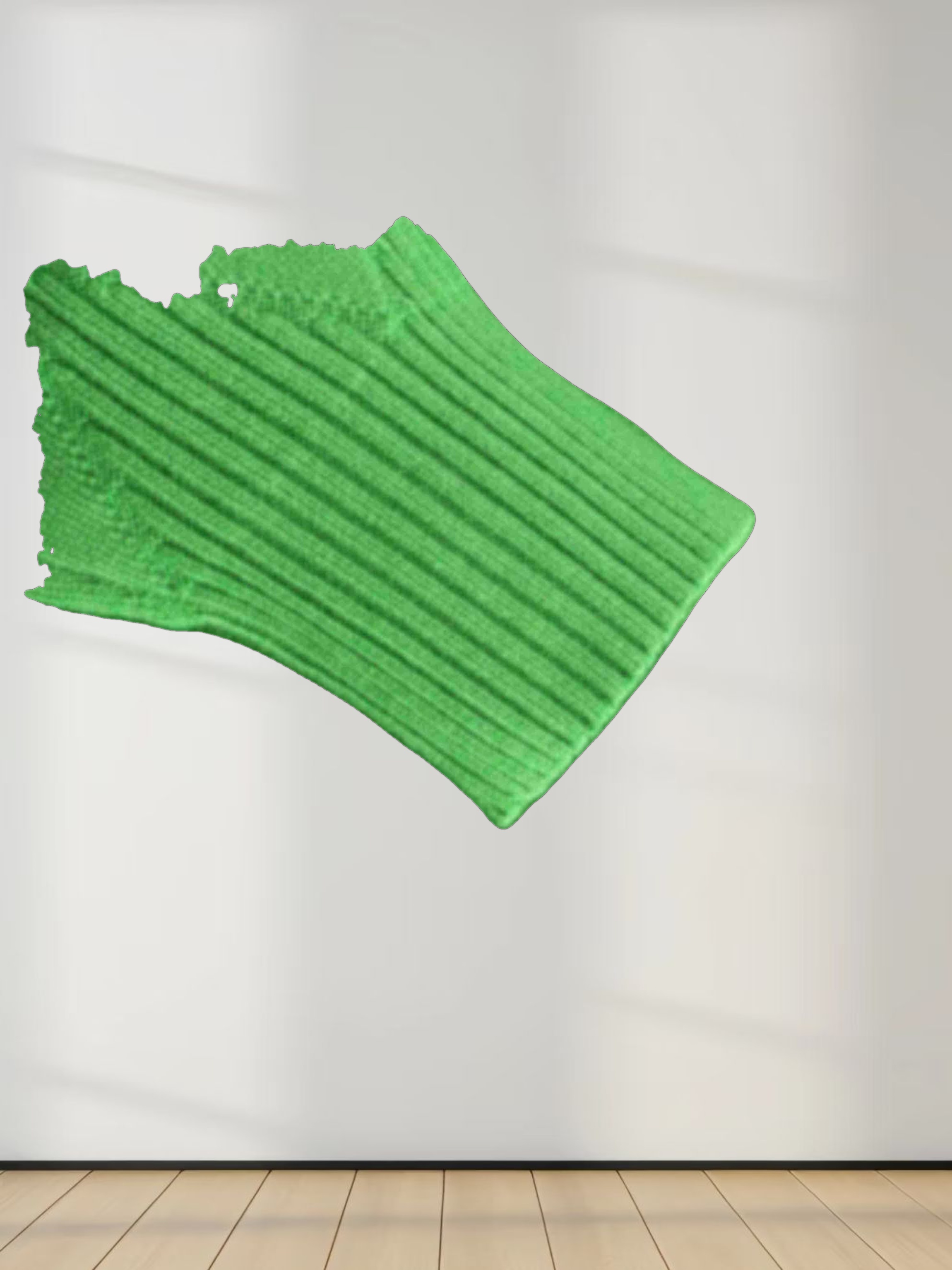 Oversized Diamond Detail Sweater-Kelley Green