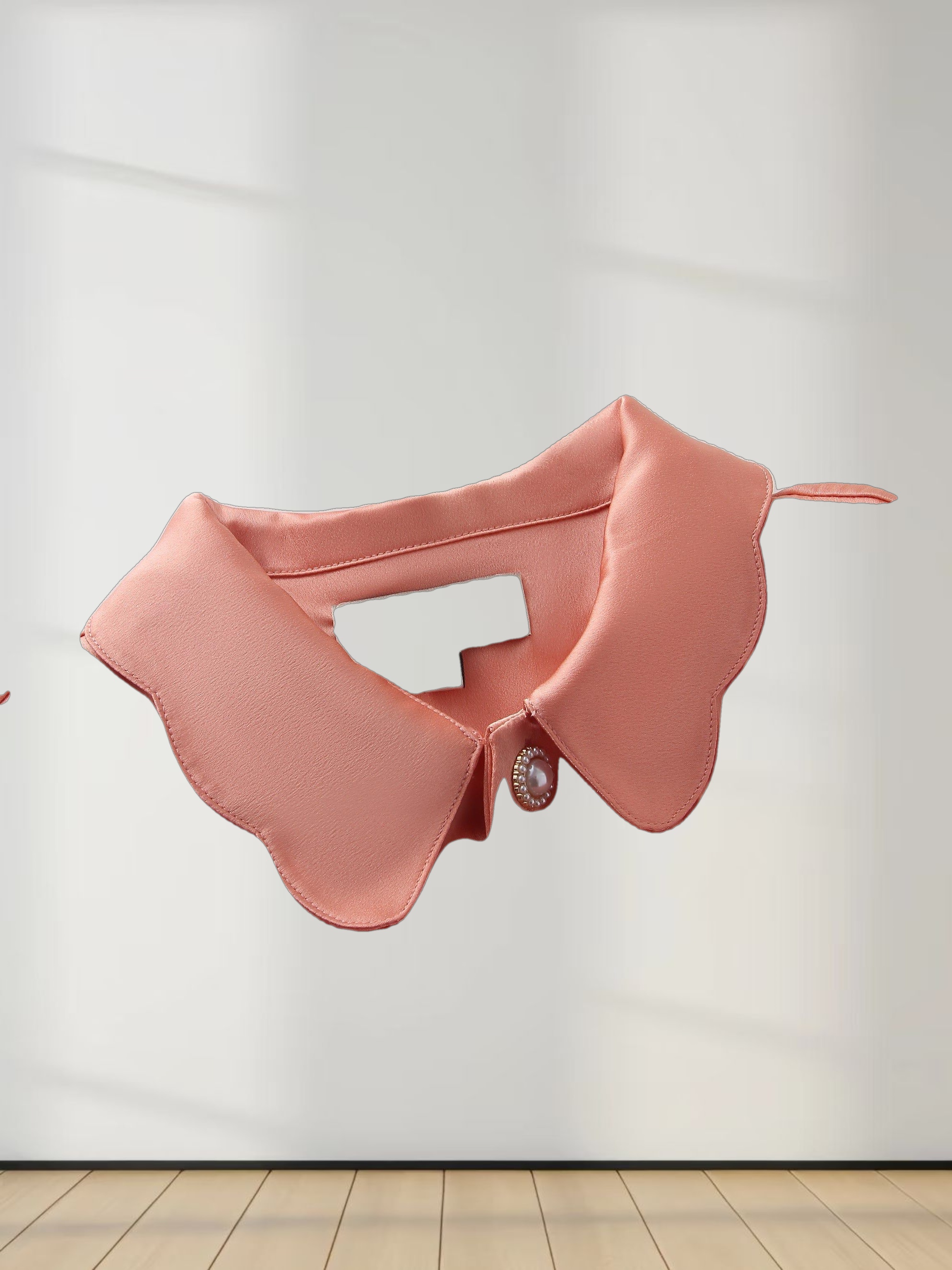 Micro Pleat Dress-Peach