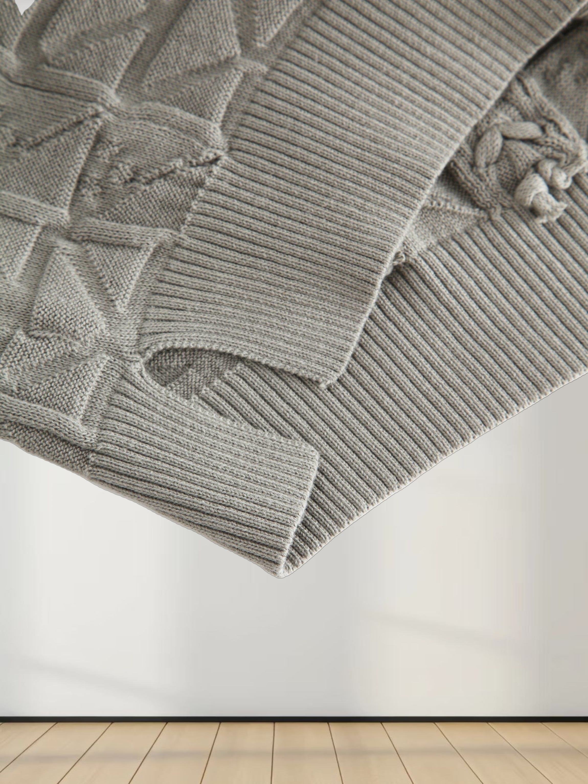 Cross Stitch Sweater-Clay