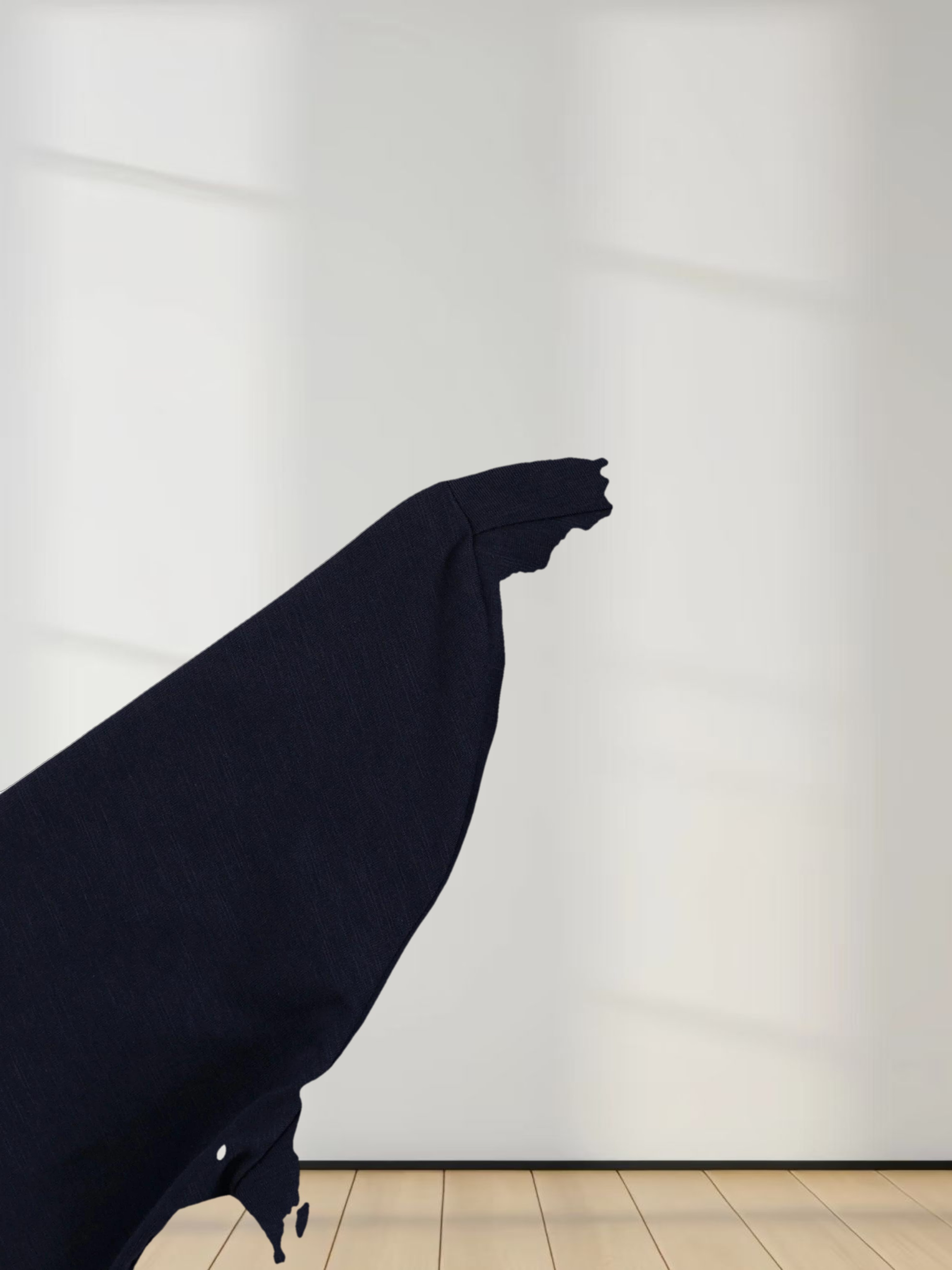 Crew Bomber Tee-Navy