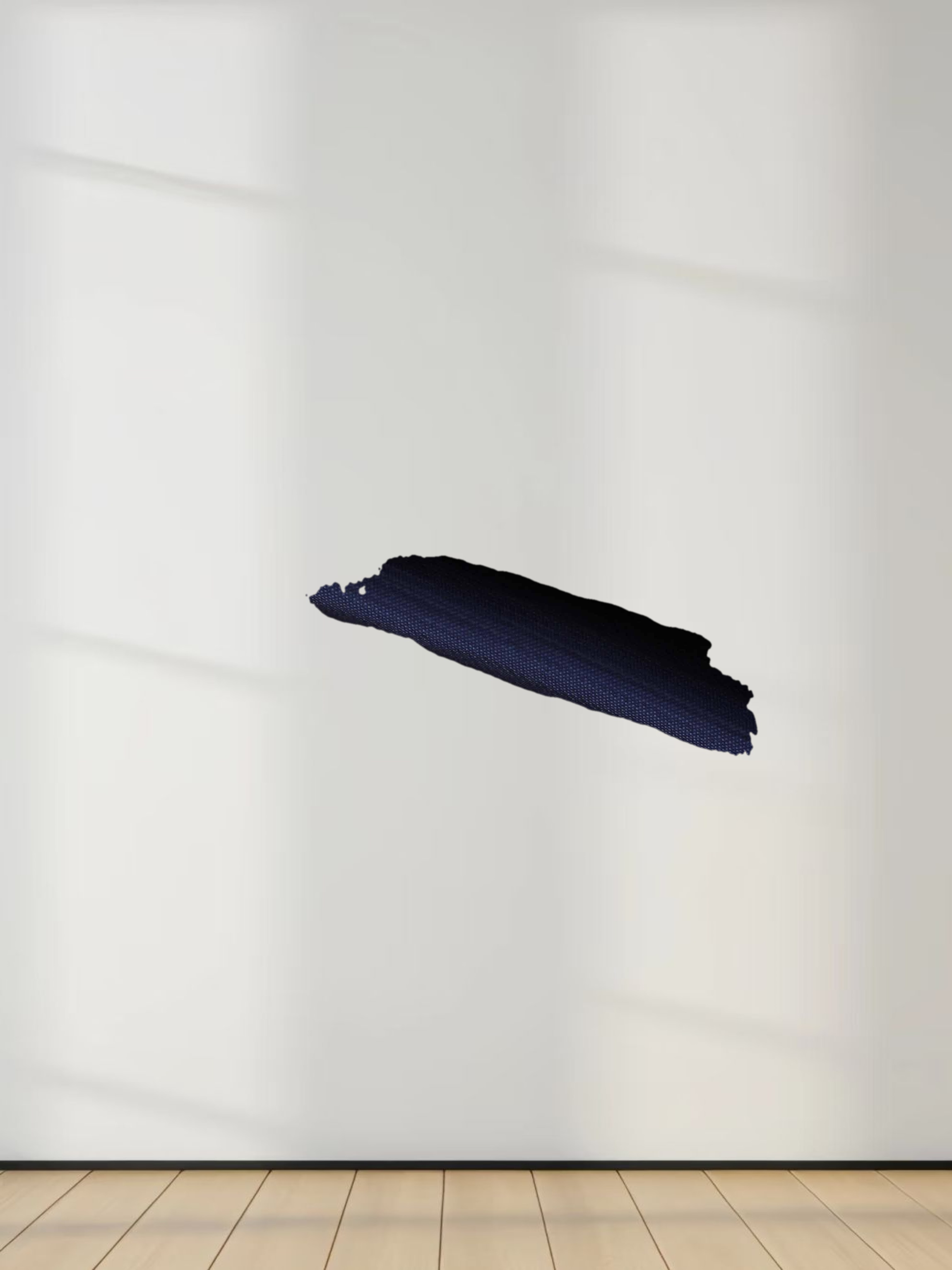 Shimmer Tie Blouse-Navy