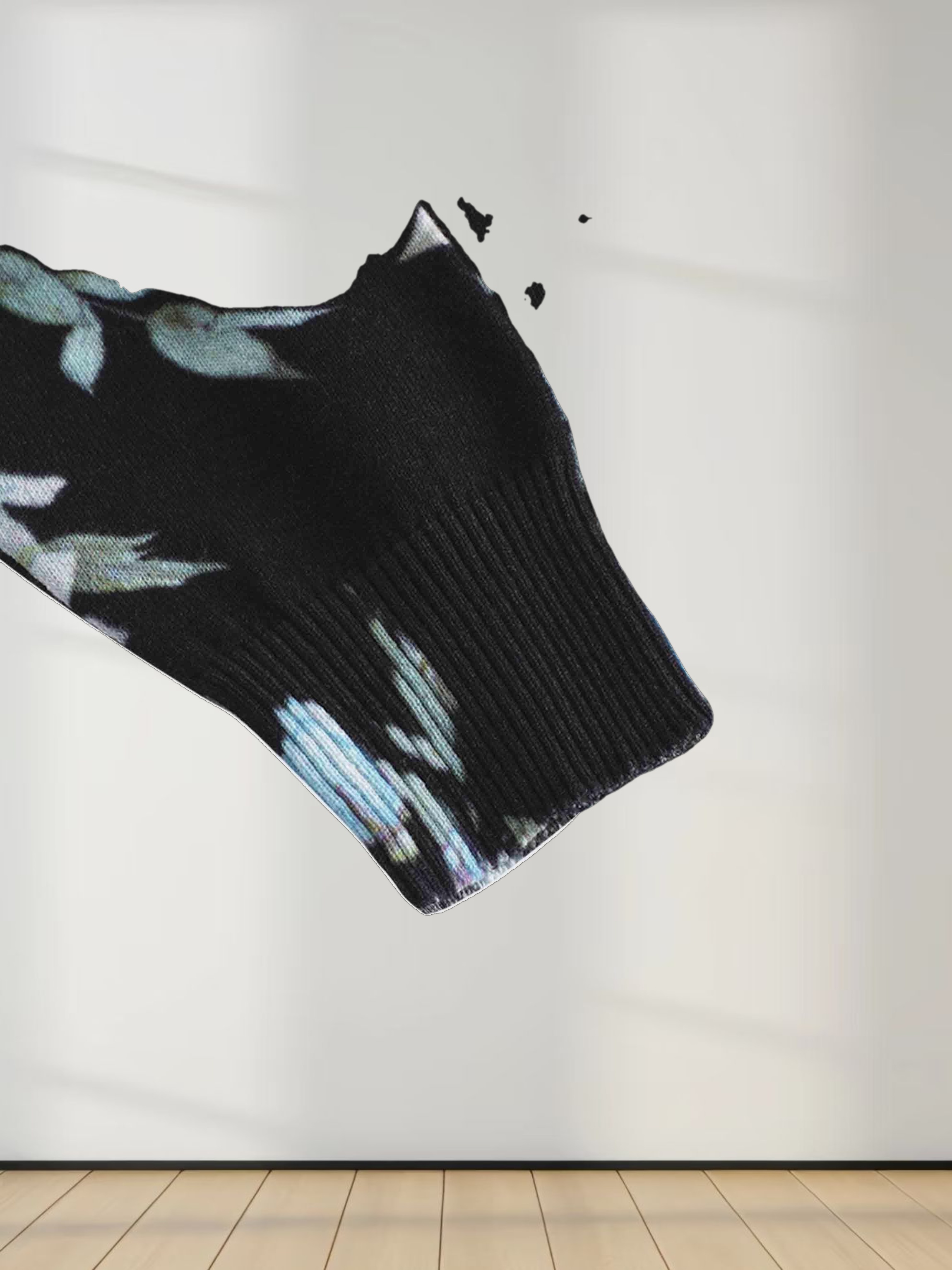 Printed Sweater-English Tea Floral