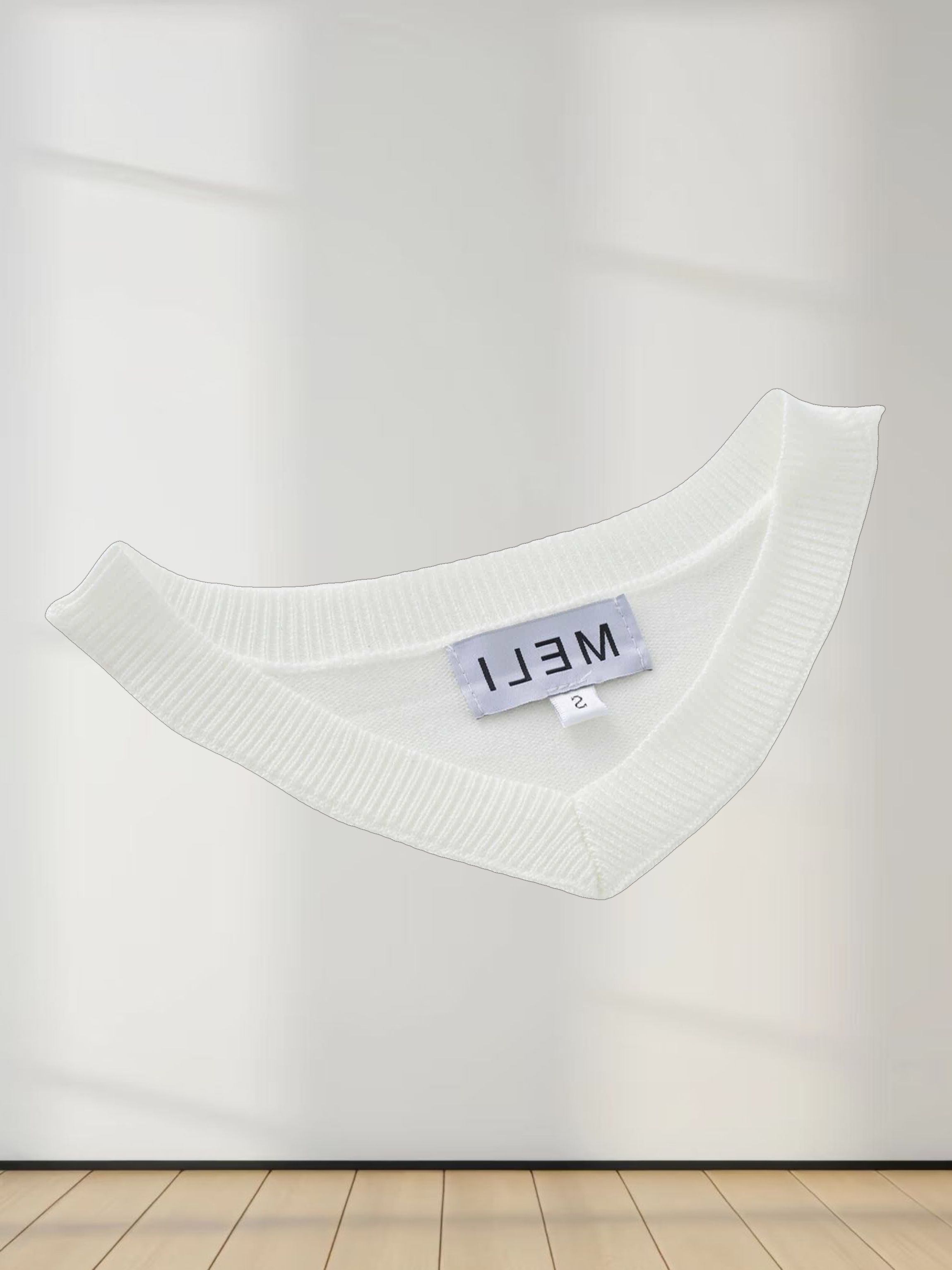 Side Zipper Sweater-Cream