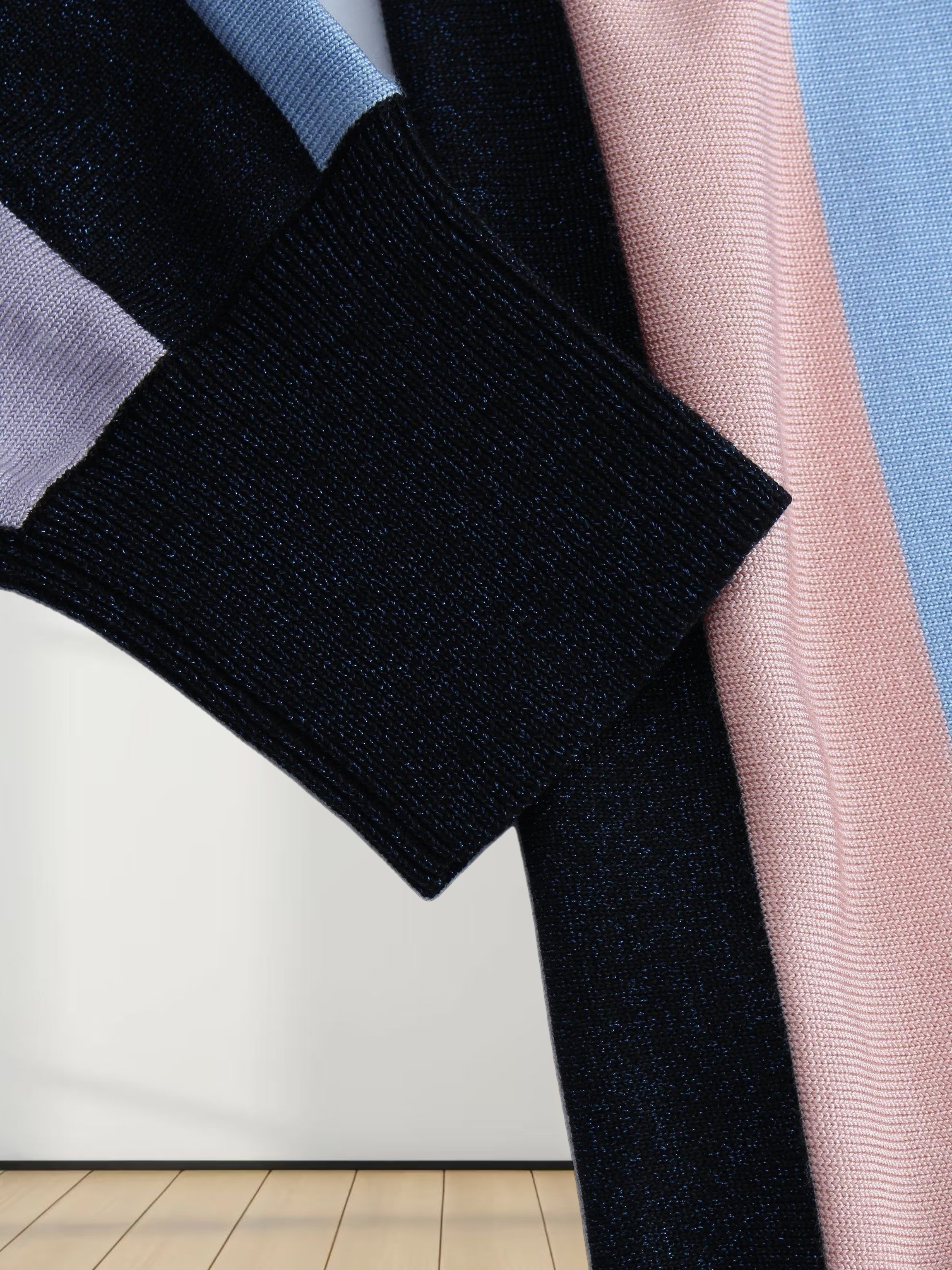 Striped Lurex Sweater-Multi