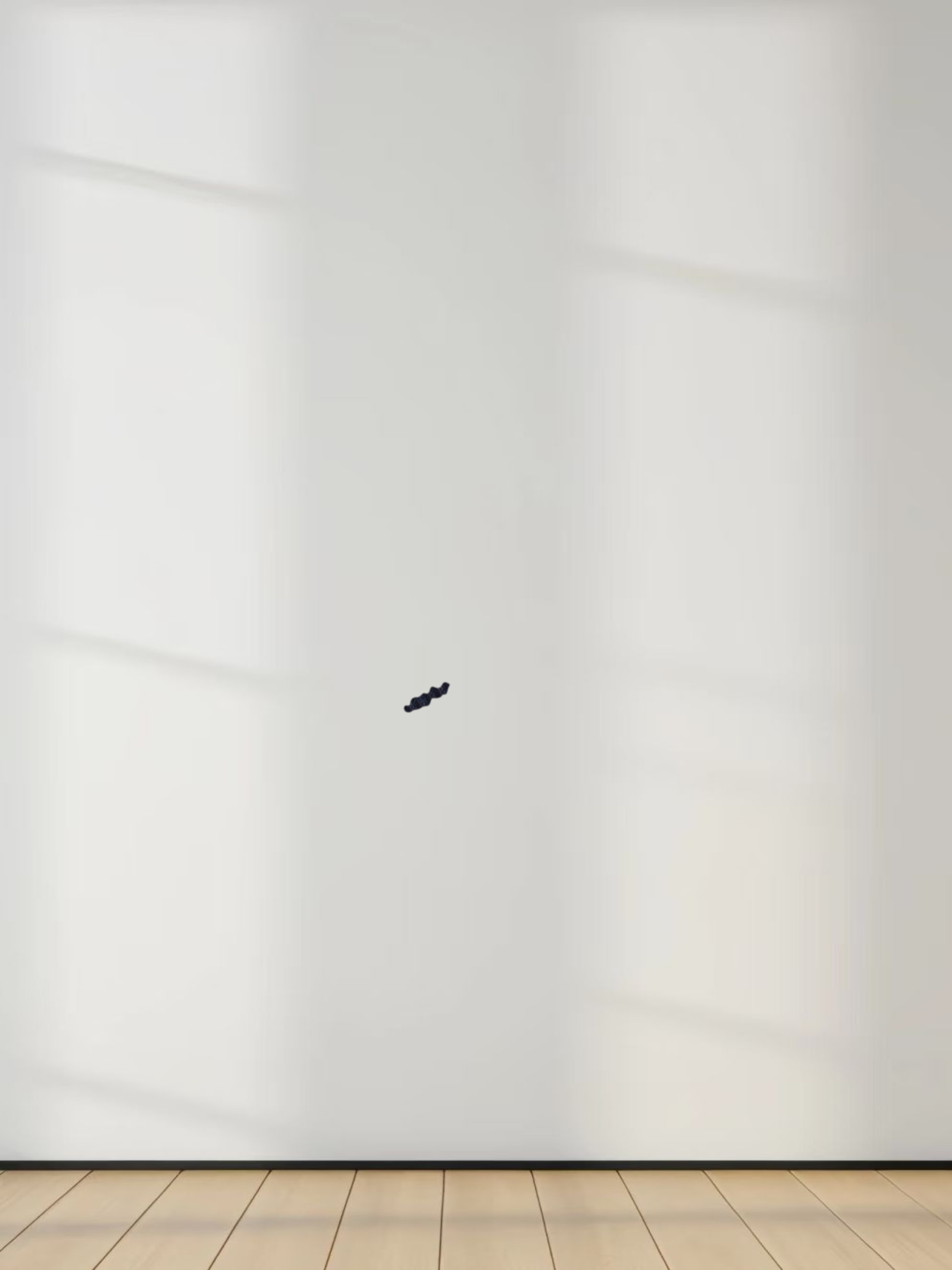 Ribbed Crew Neck Puff Sleeve Top-Navy