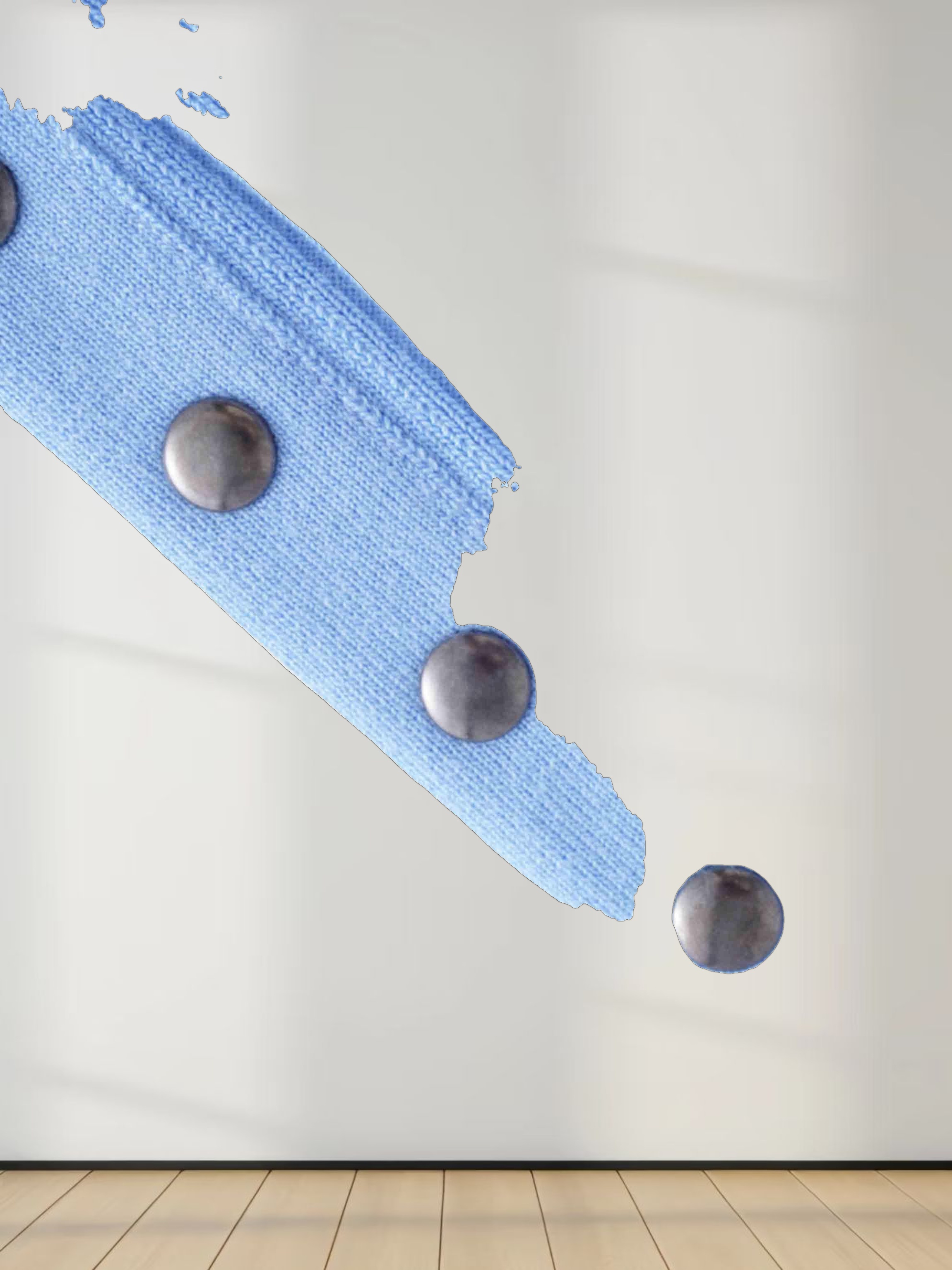 Side Snap Sweater-Periwinkle