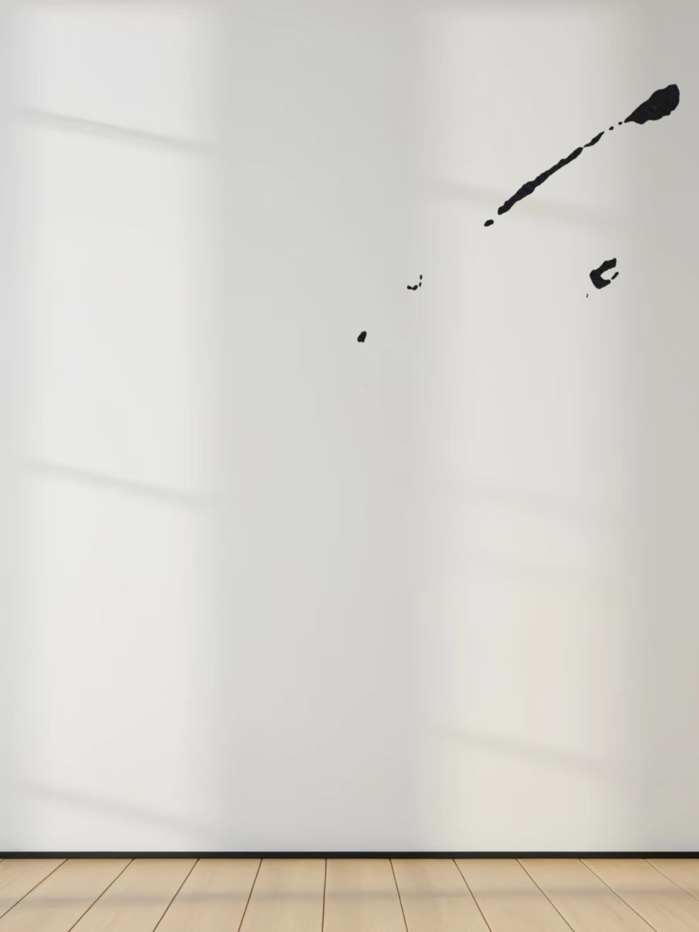 Ribbed Striped High V Tee Long Sleeve-Tan/Black