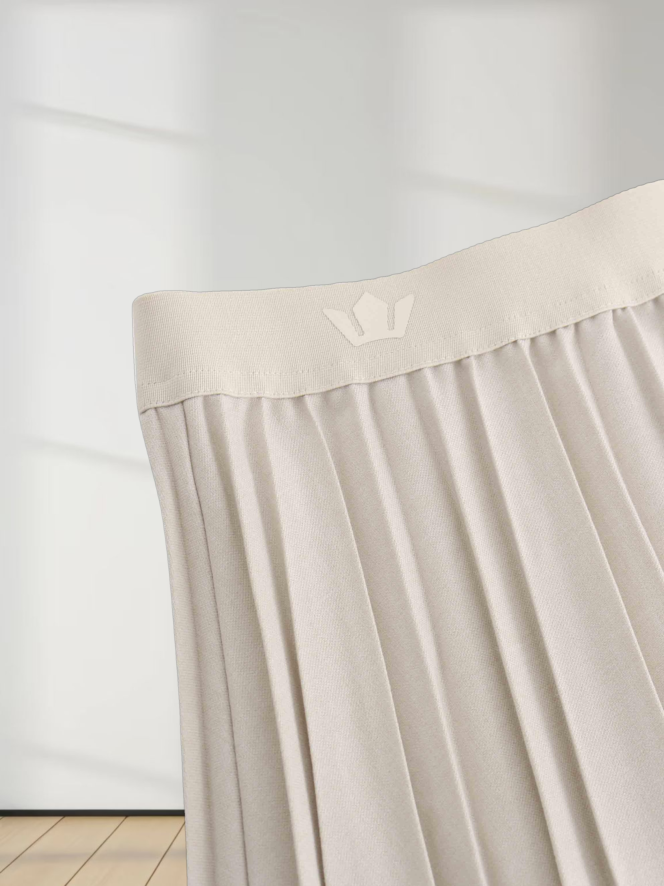 Marni Pleated Skirt-Ivory