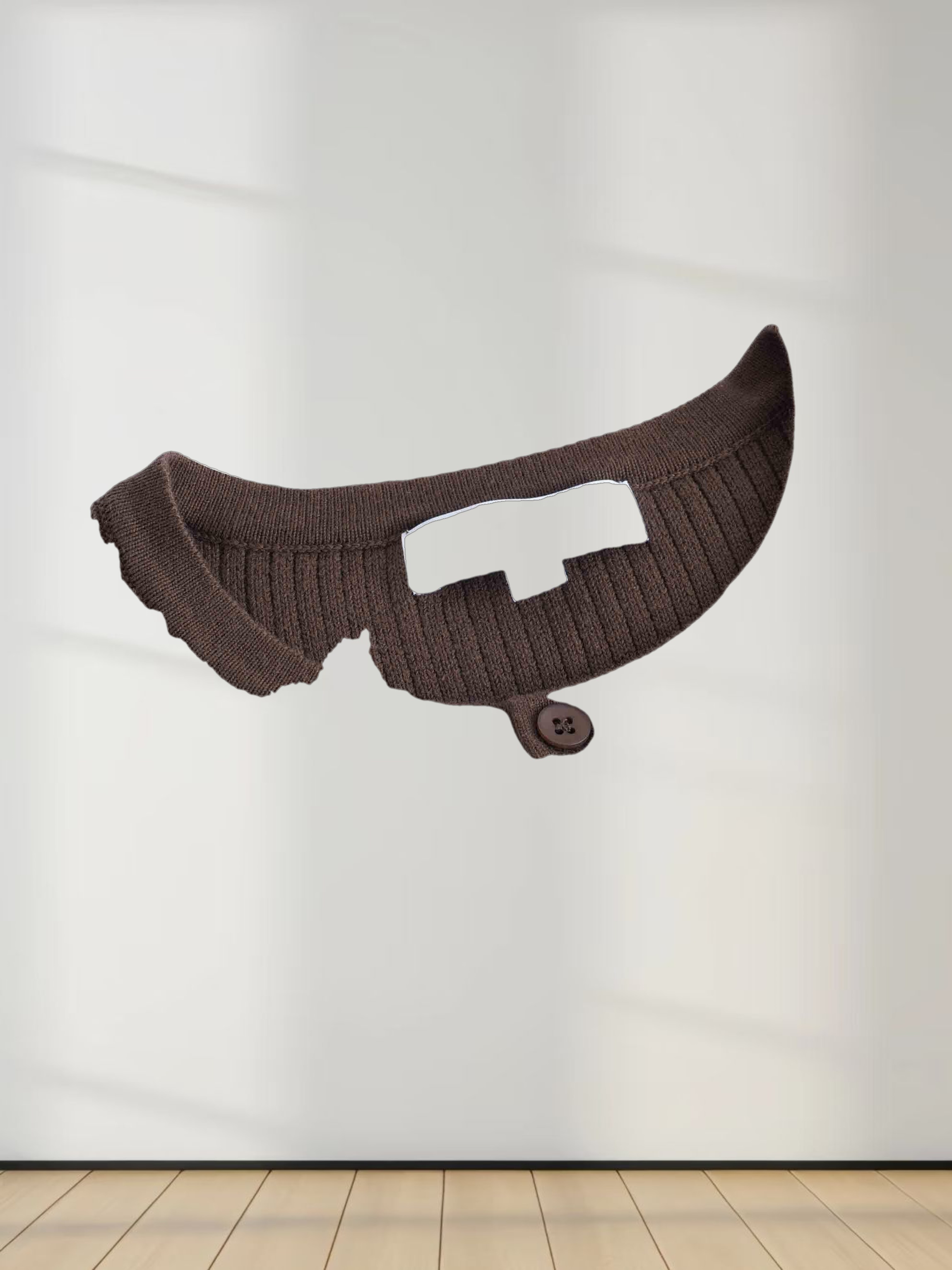 Button Down Ribbed Cardigan-Chocolate Brown