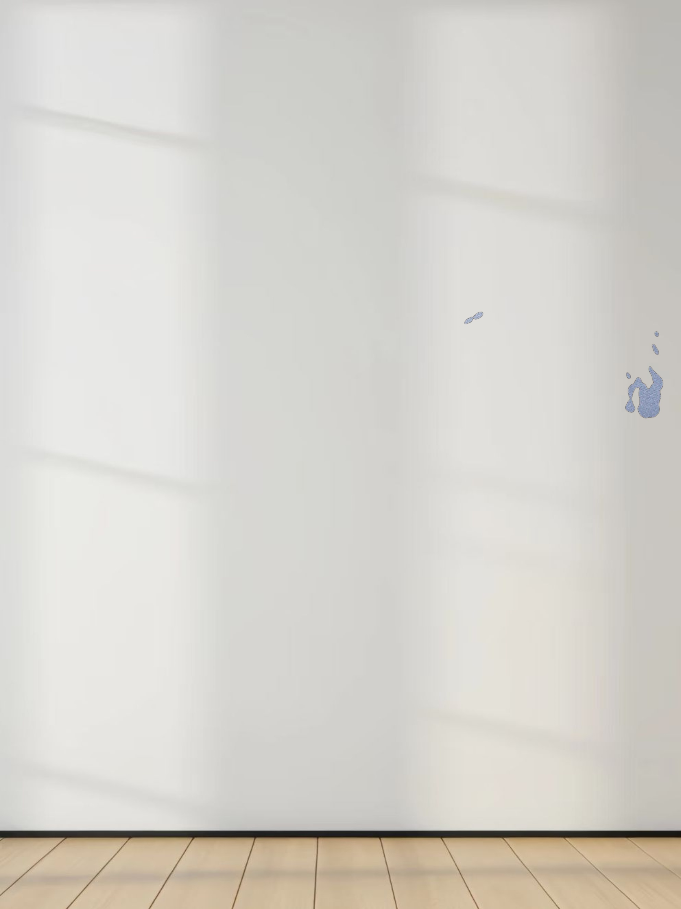 DOUBLE LAYER SKIRT-BLUE