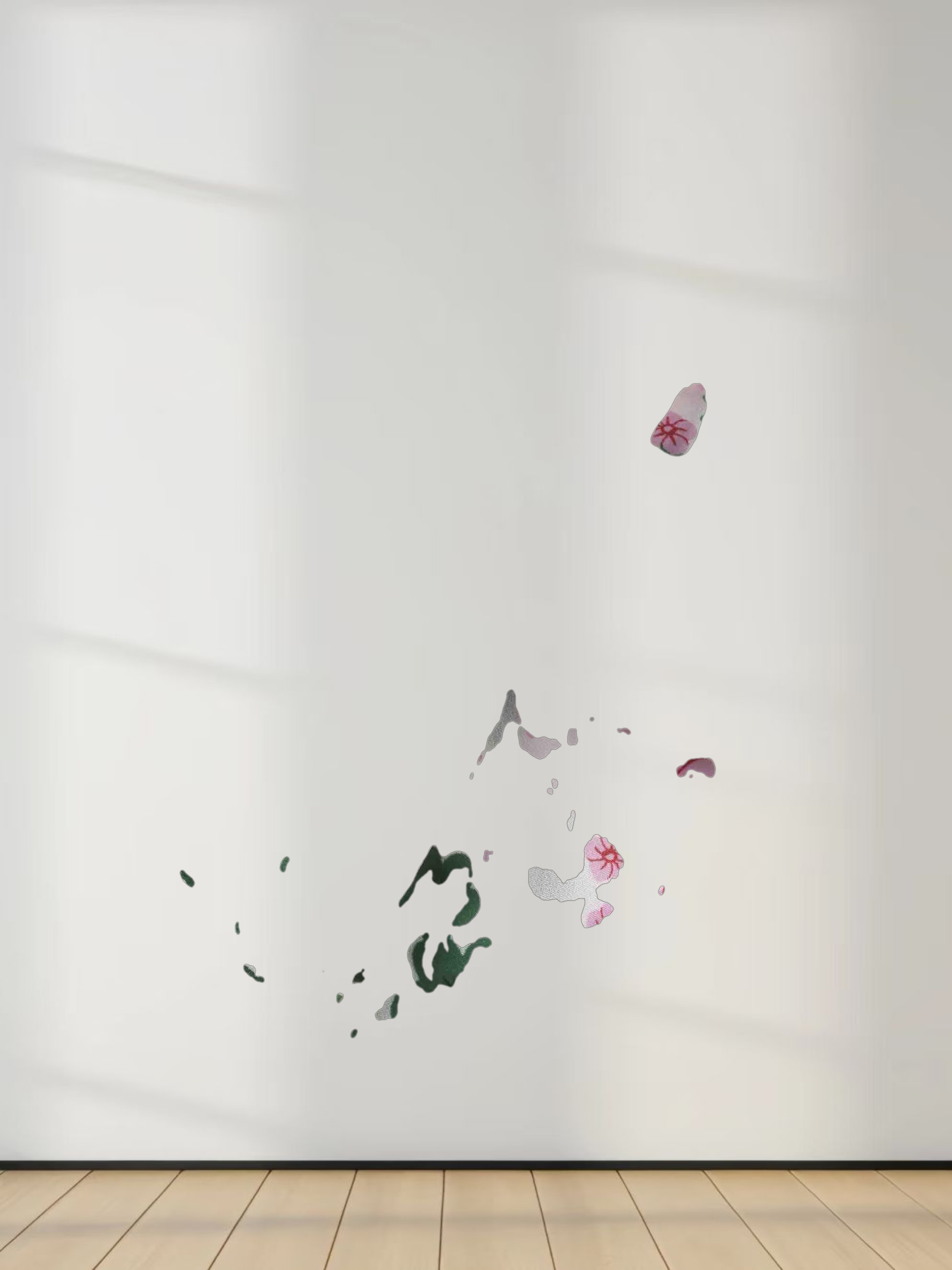 Printed Shift A-line Dress-Garden