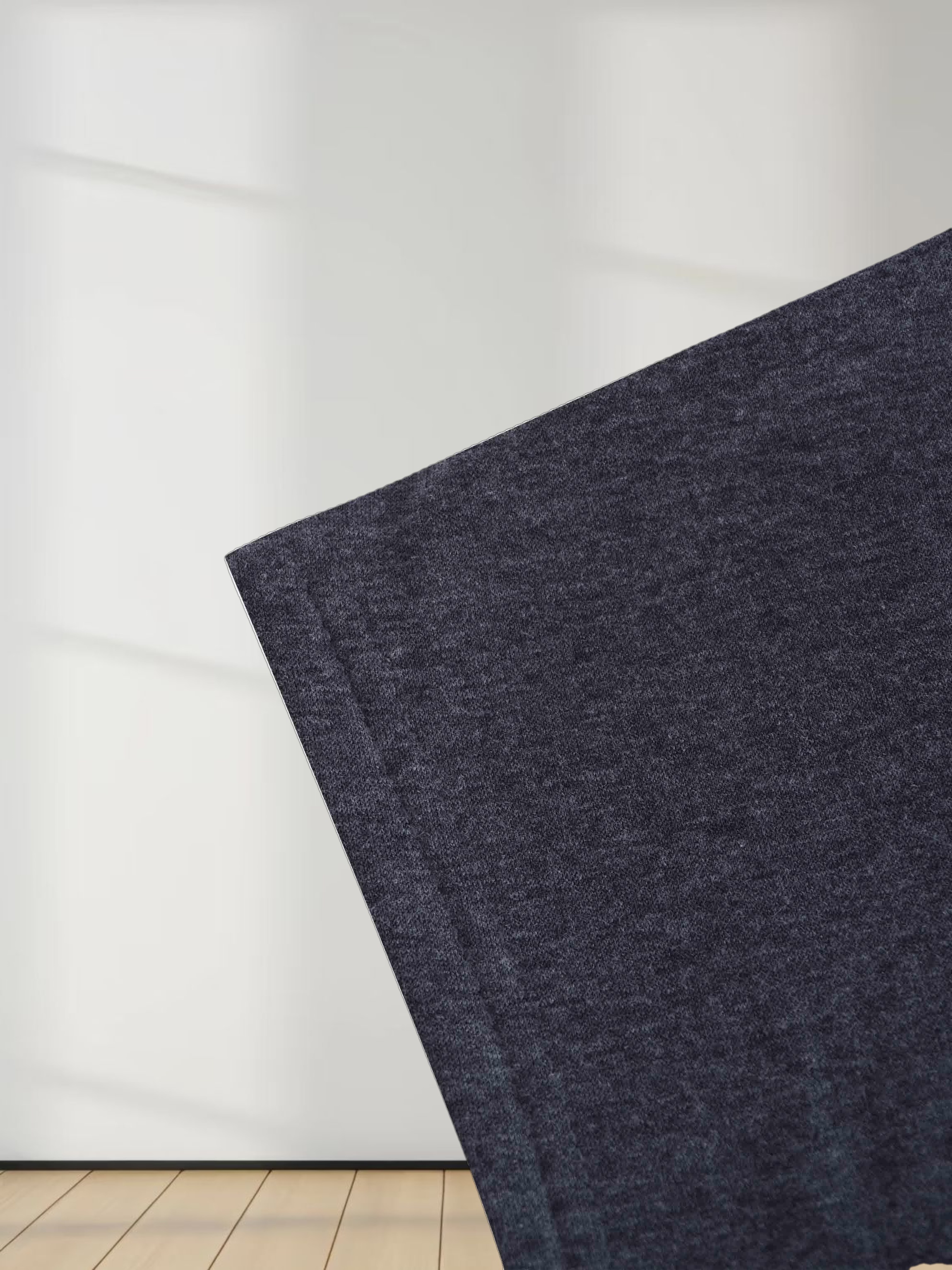 Sweatshirt Crop Vest-Heathered Grey