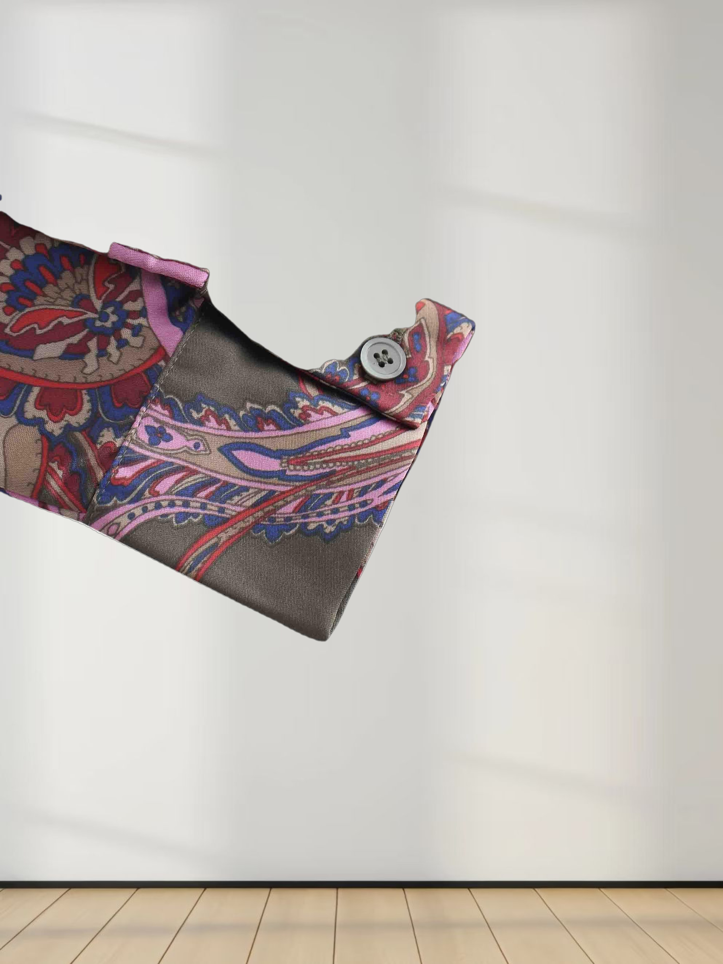 Emma Dress-Olive Paisley