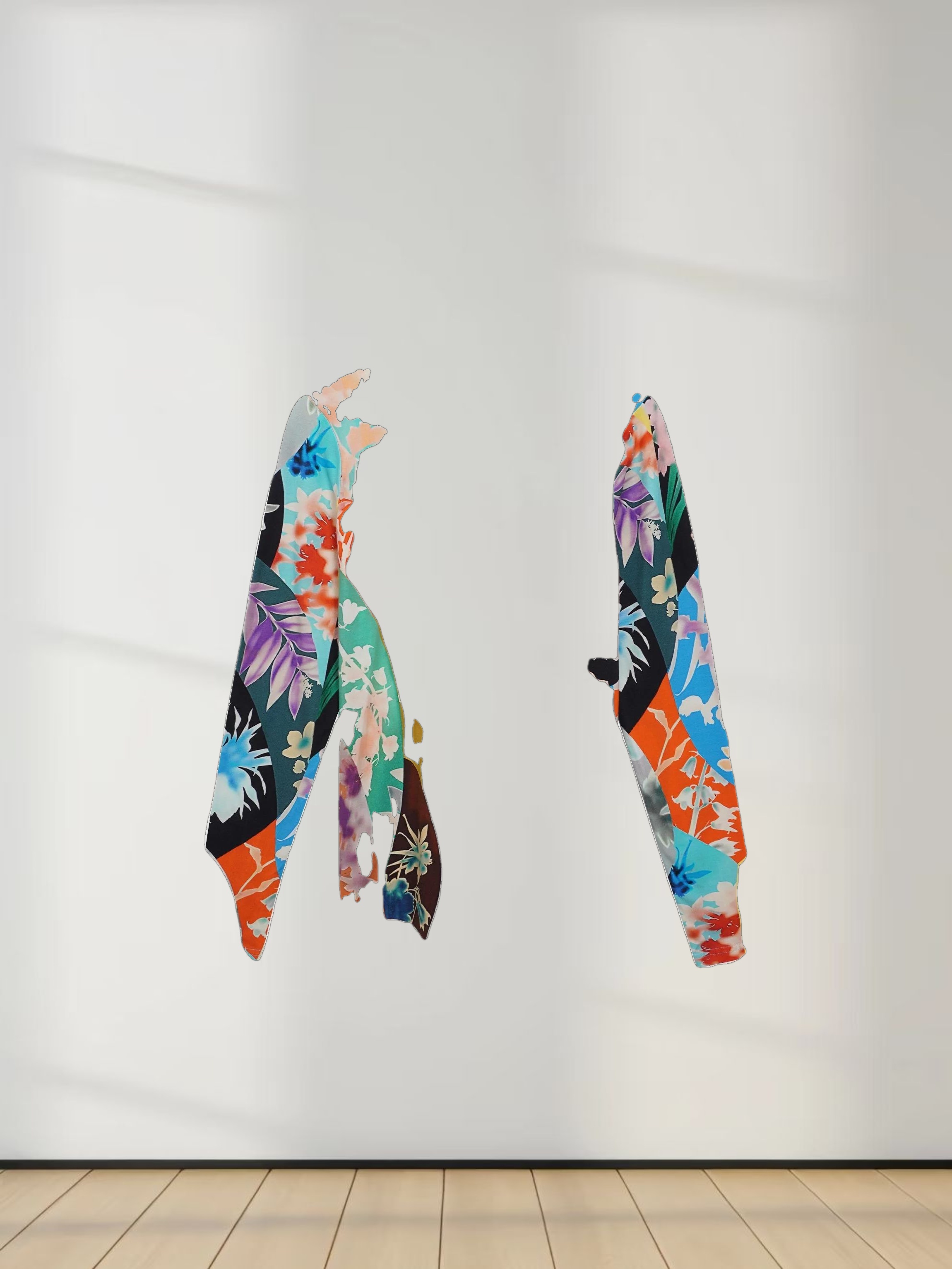 Printed Modal Turtleneck-Pop Art