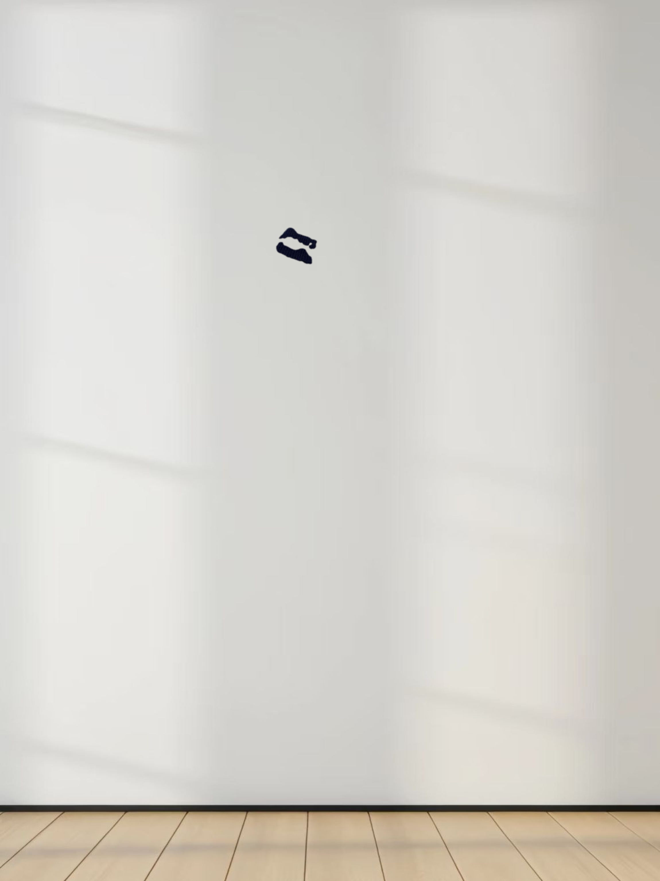 Argyle Collared Sweater-Navy