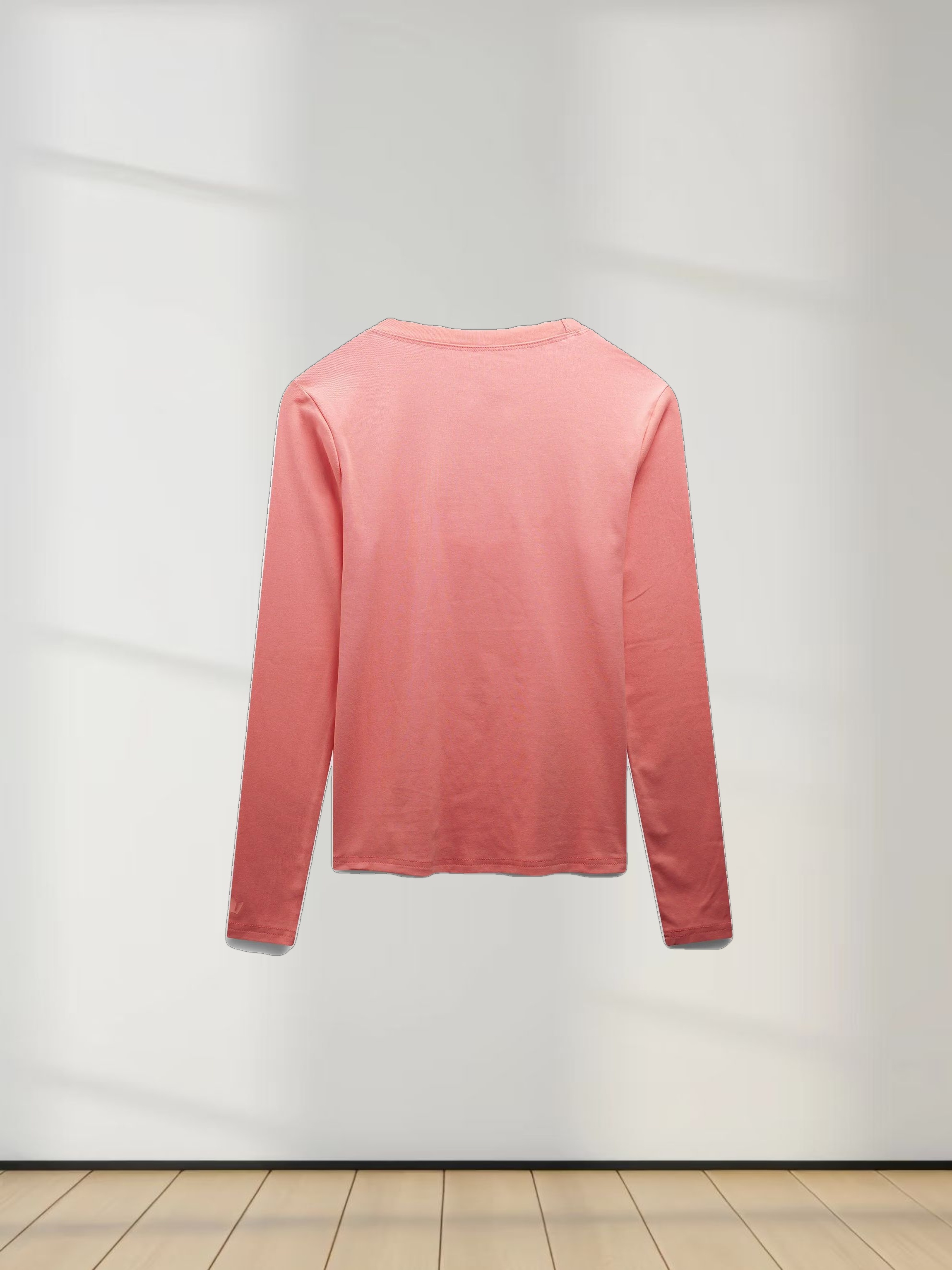CLASSIC TEE LONG SLEEVE-CORAL PINK