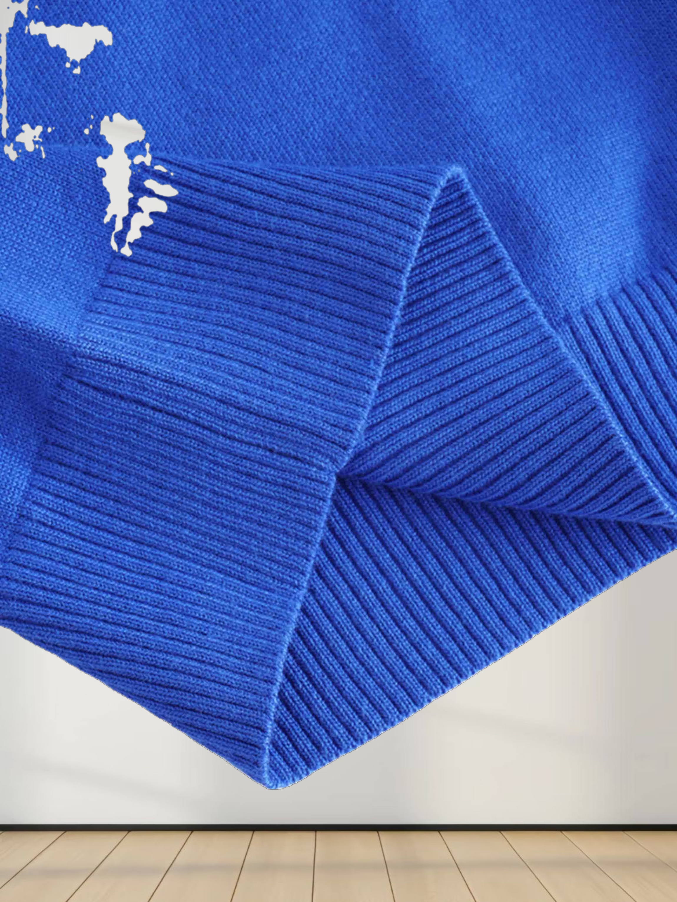 Basic Crew Sweater LS-Mediterranean