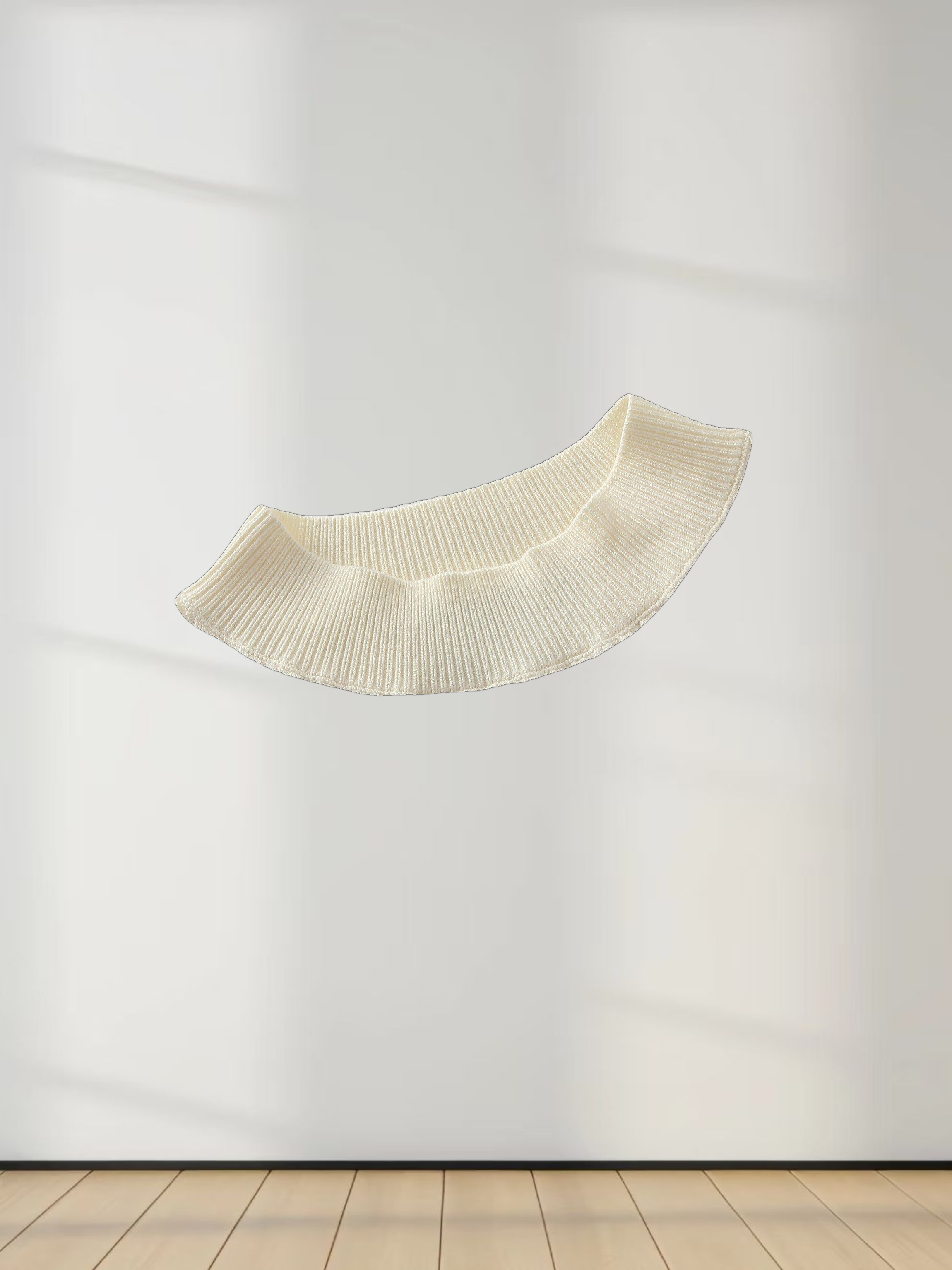 Crew Knit Satin Dress-Ivory