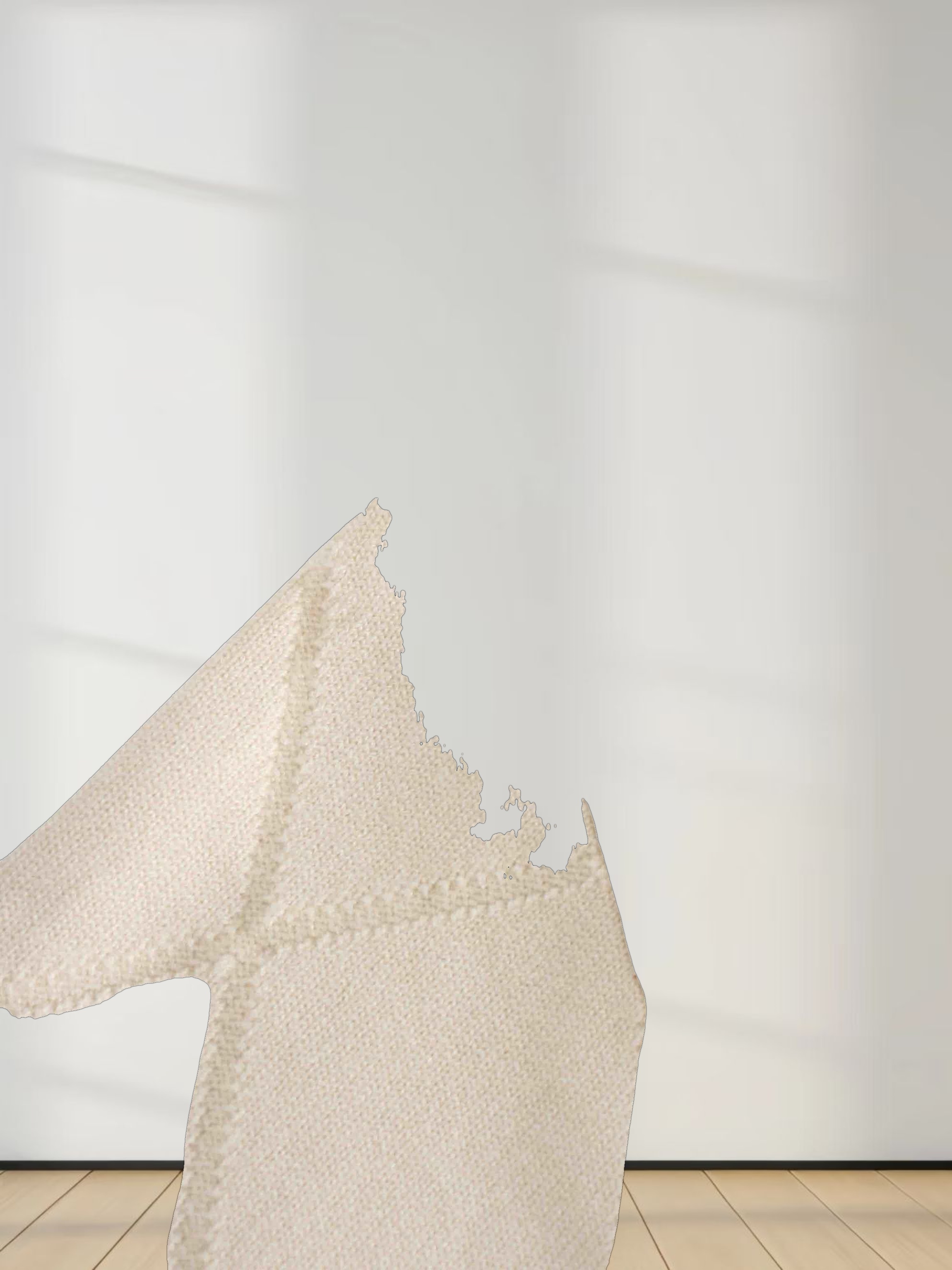 Oversized Diamond Detail Sweater-Ivory