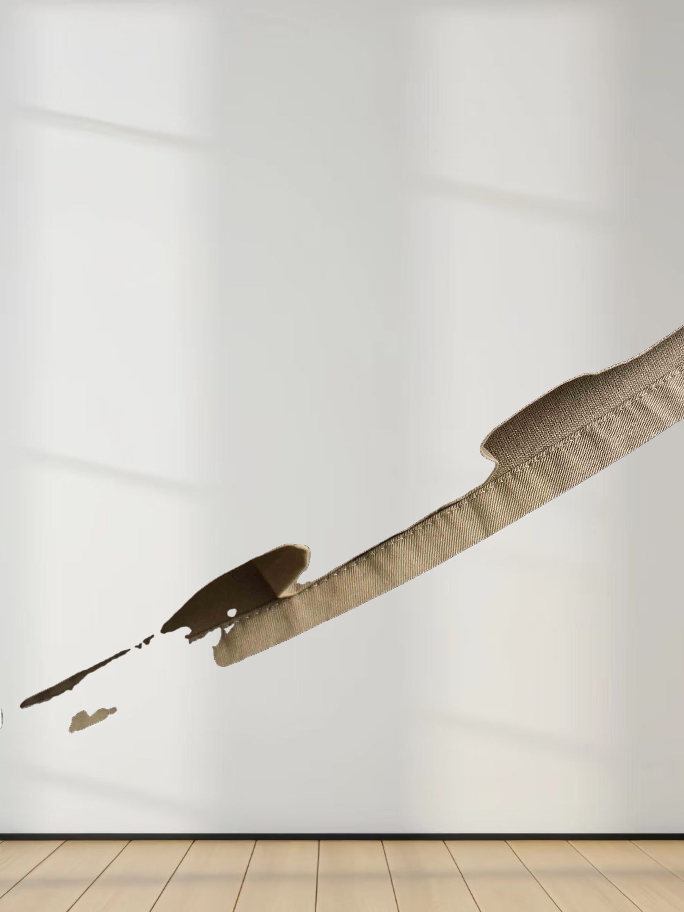 Stitch Down Cotton Pleated Skirt-Sand