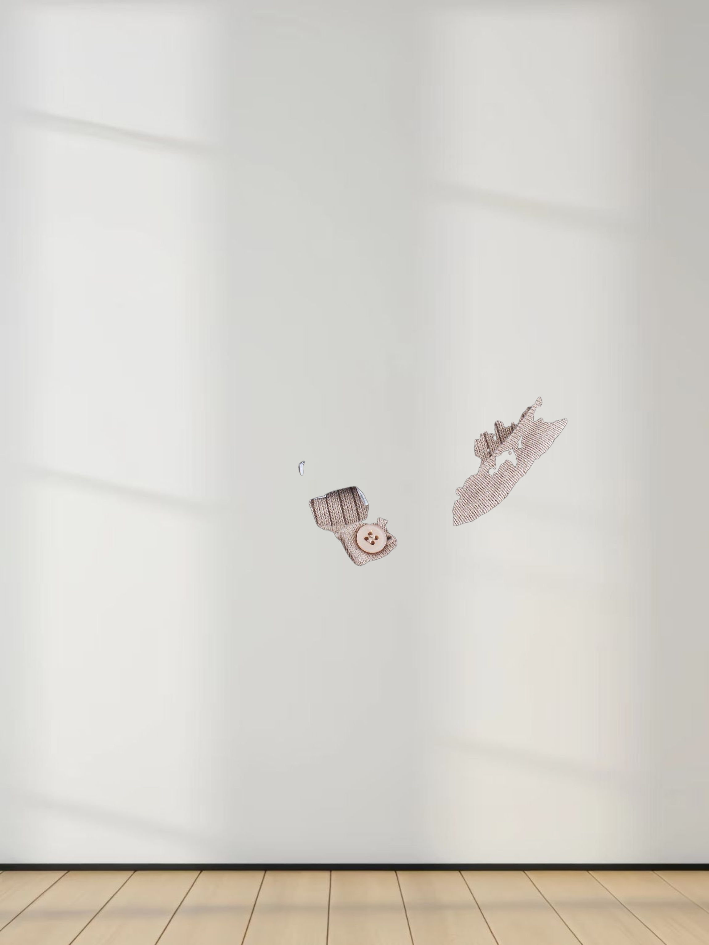 Ribbed Knit Cardigan-Tan