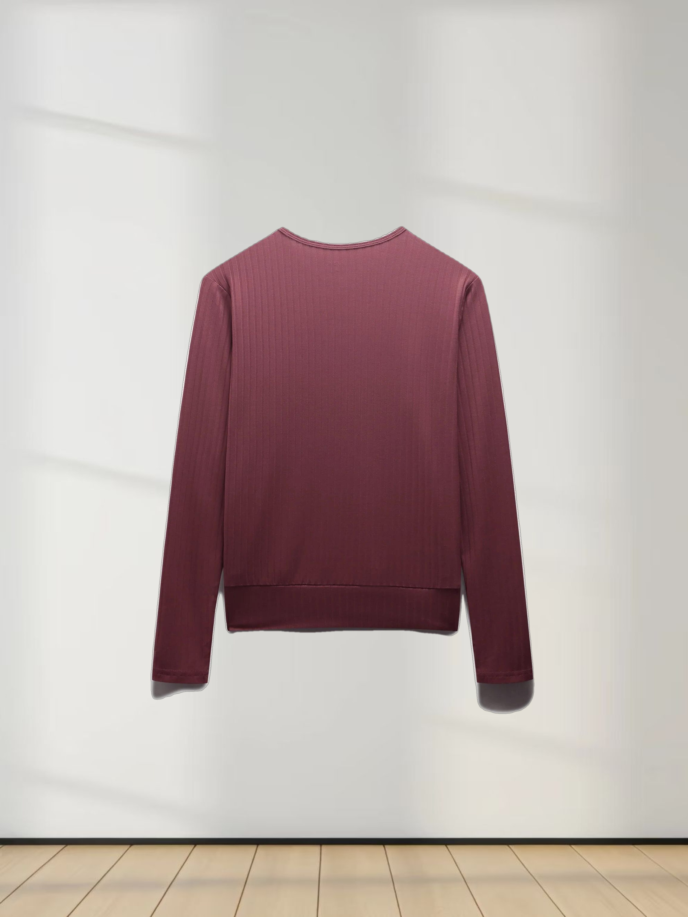 Ribbed High V Bomber-Rust