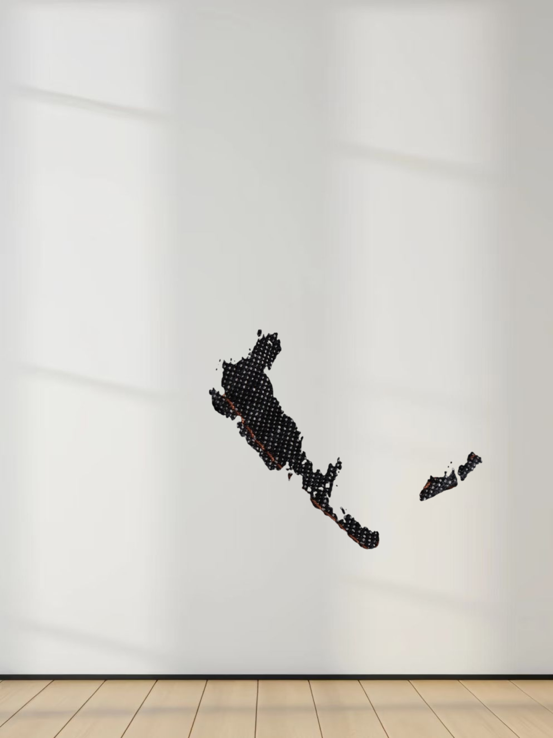 Drop Waist Denim Dress-Black