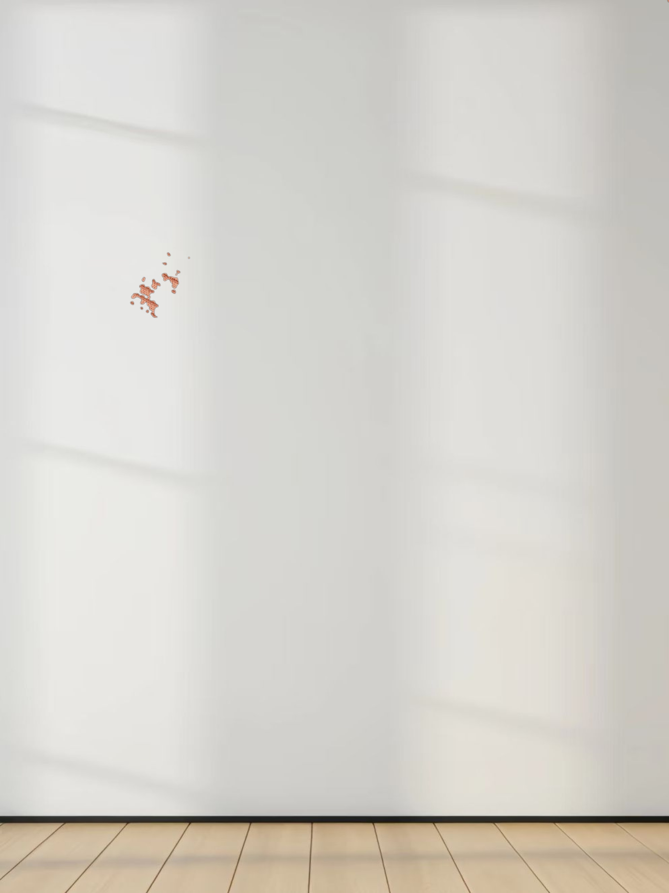 Ribbed Swing Tee-Peach