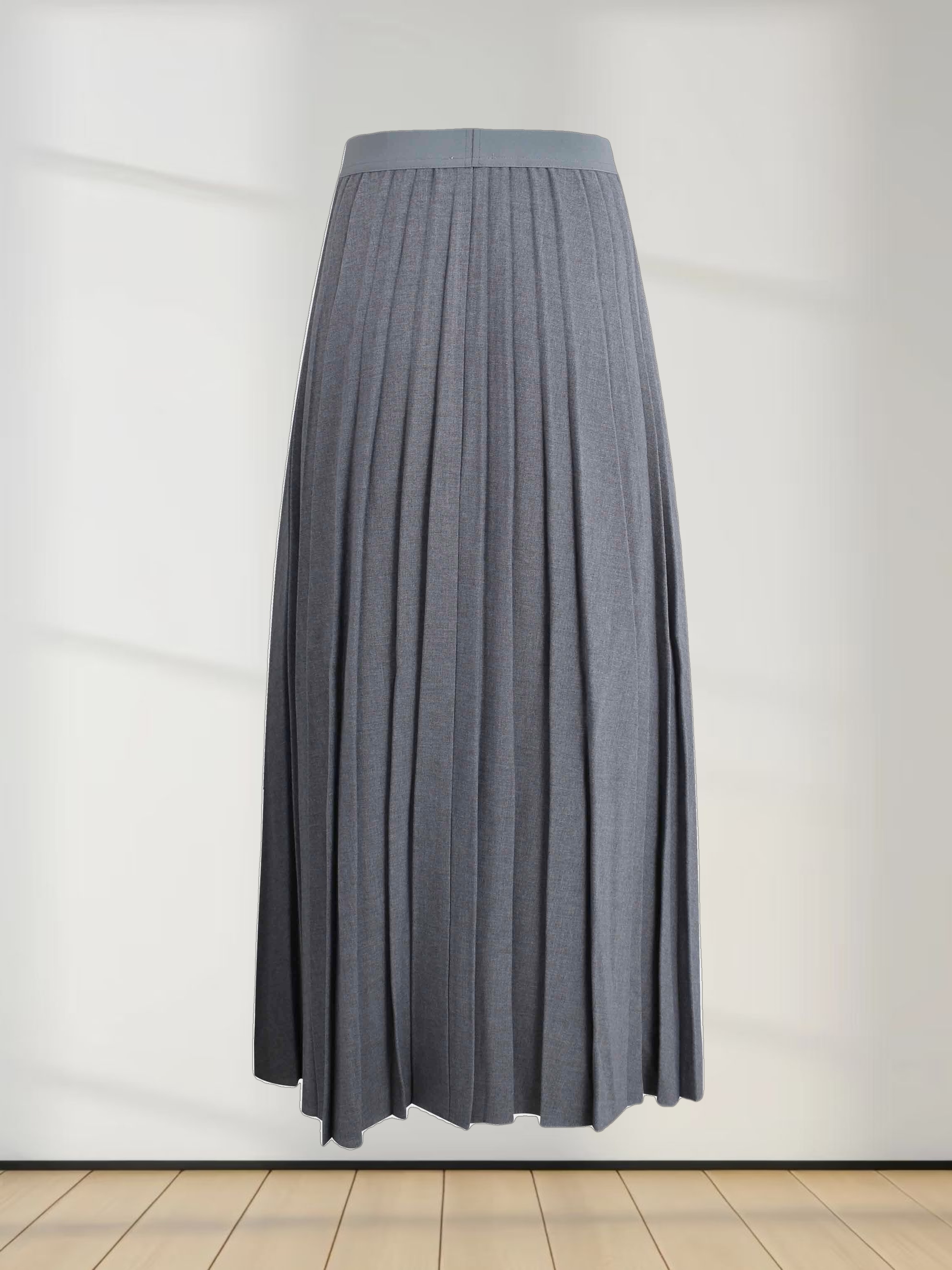 Marni Pleated Skirt-Grey
