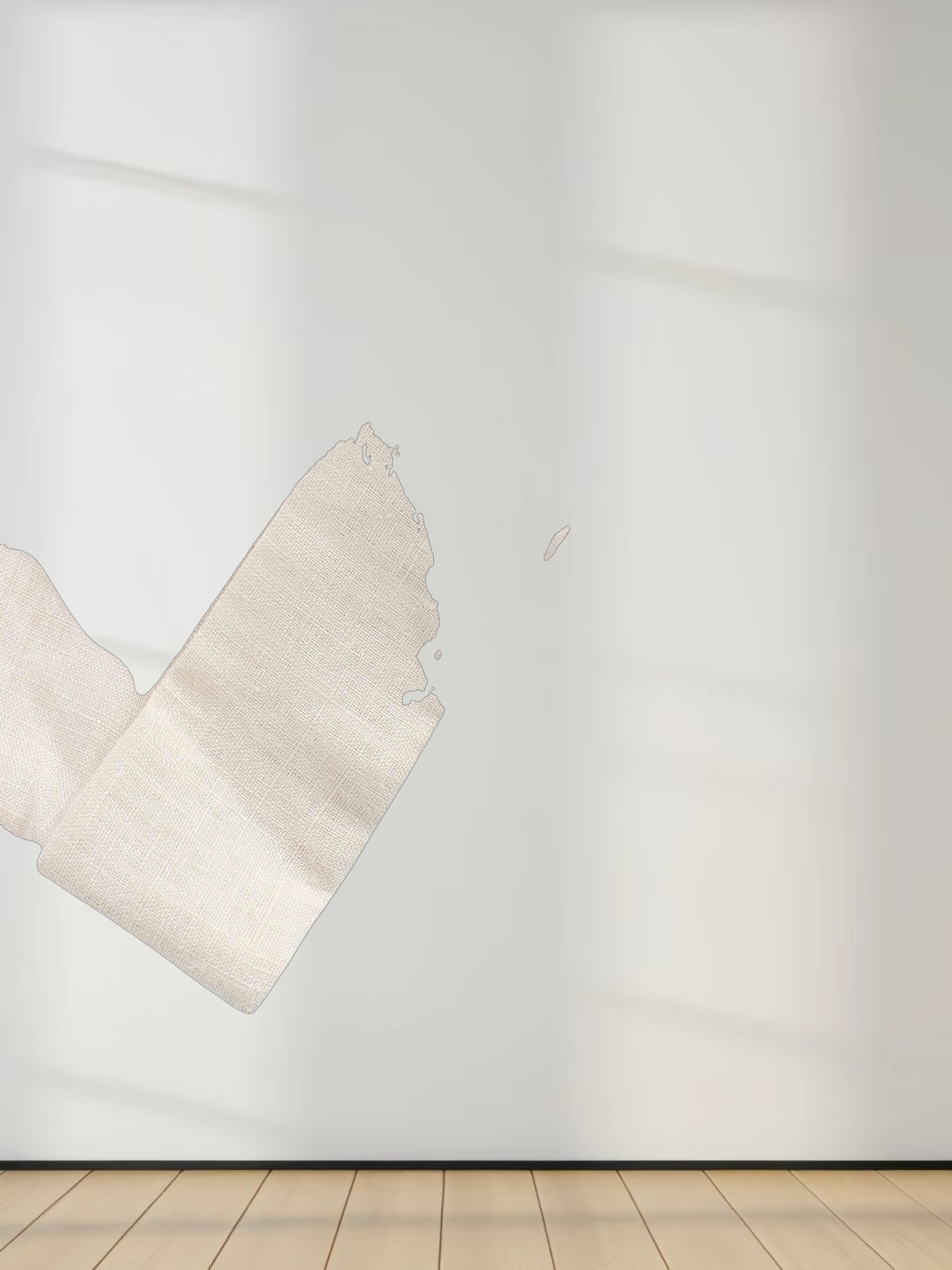 Drawstring Button Down Linen Top-Ecru