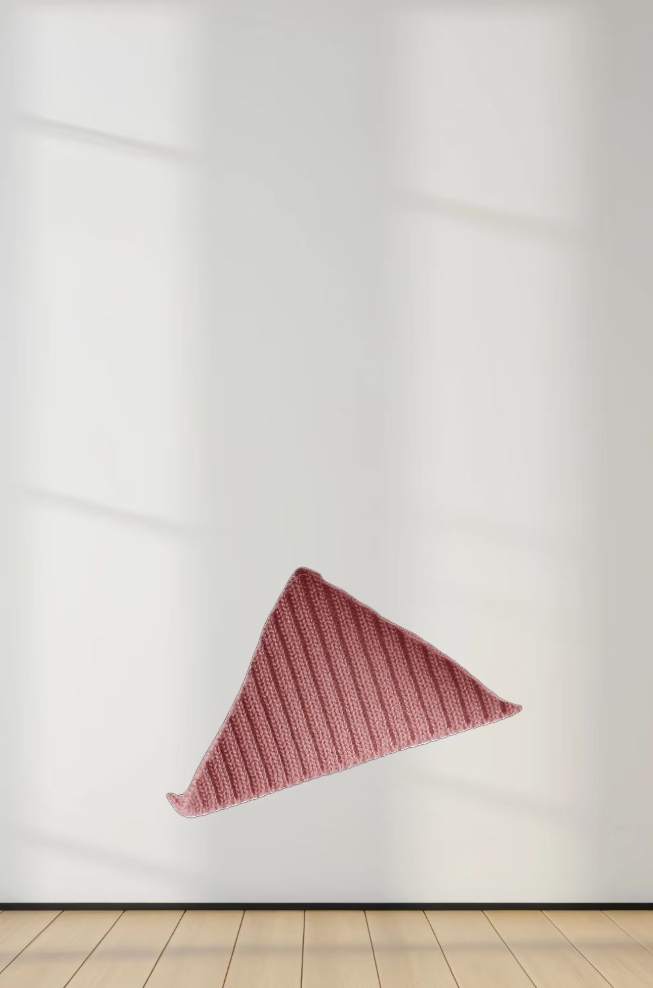 Basic Crew Sweater 3Q-Mauve