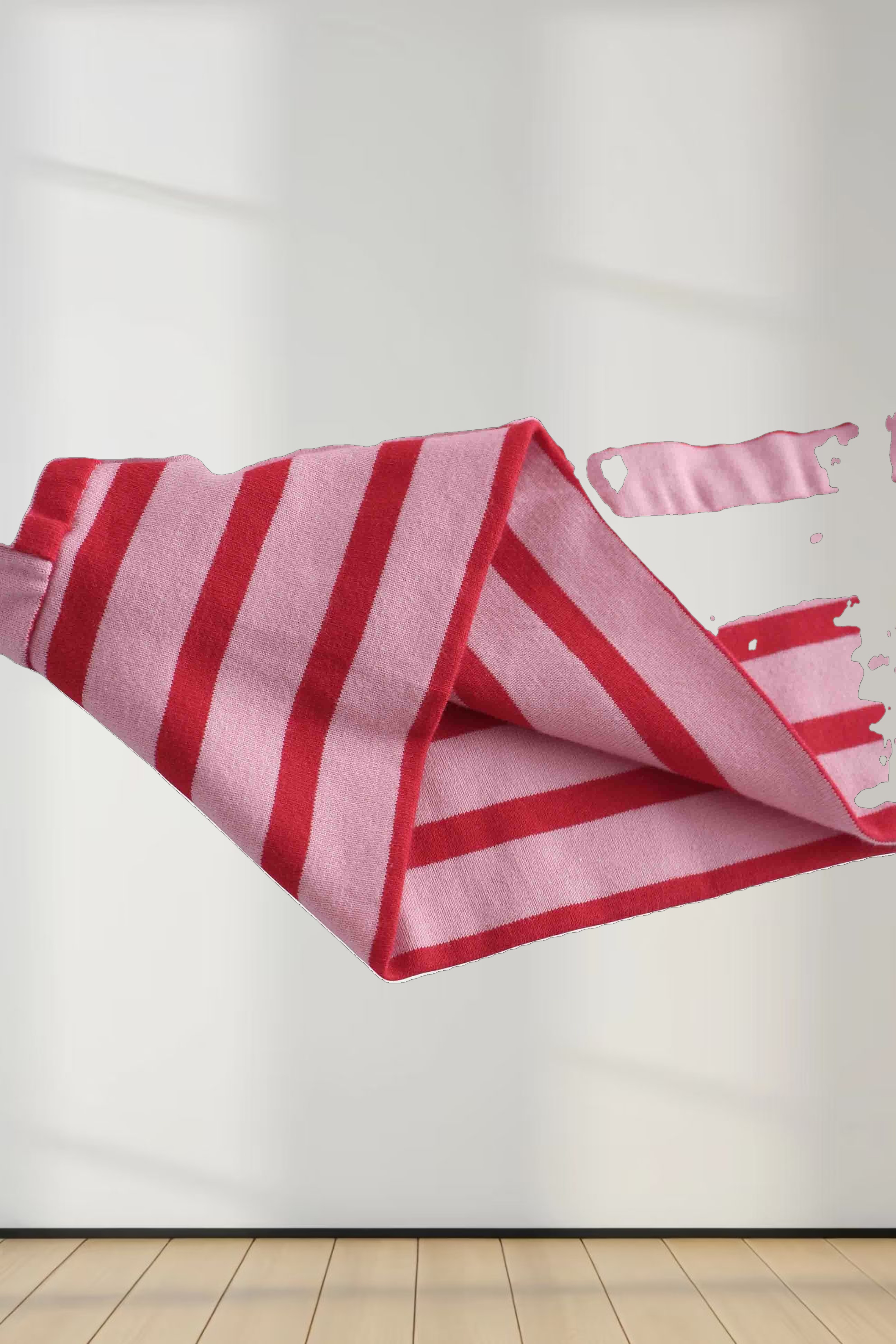 Collared Bomber Tee-Pink/Raspberry