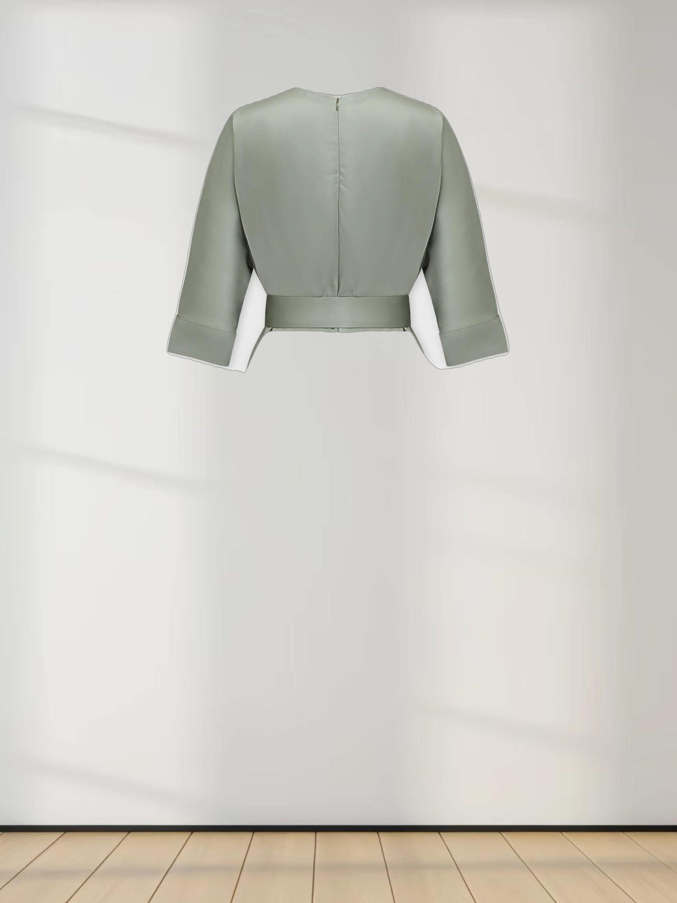 Oversized Dress-Sage