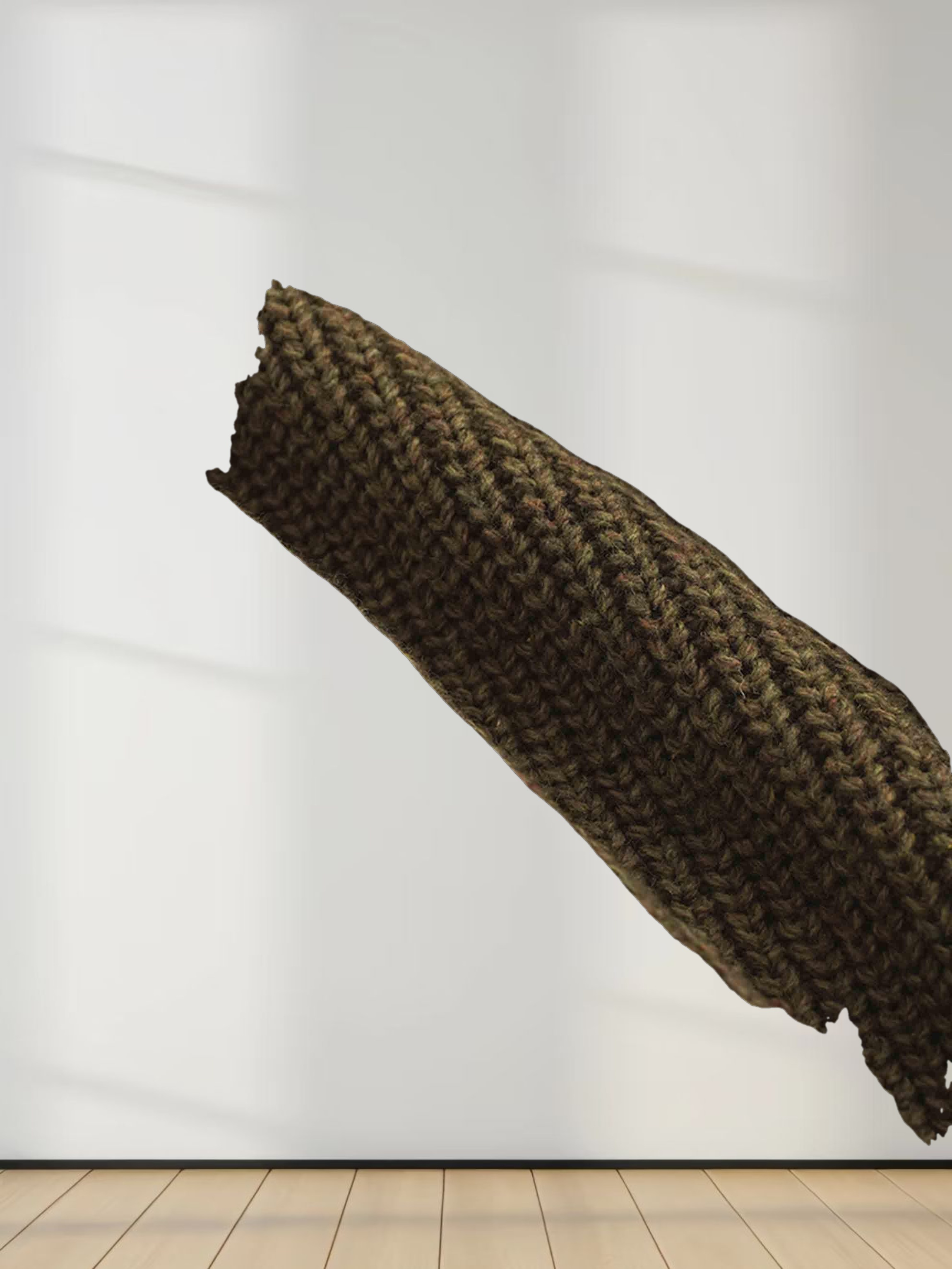 Puff Sleeve Sweater-Olive