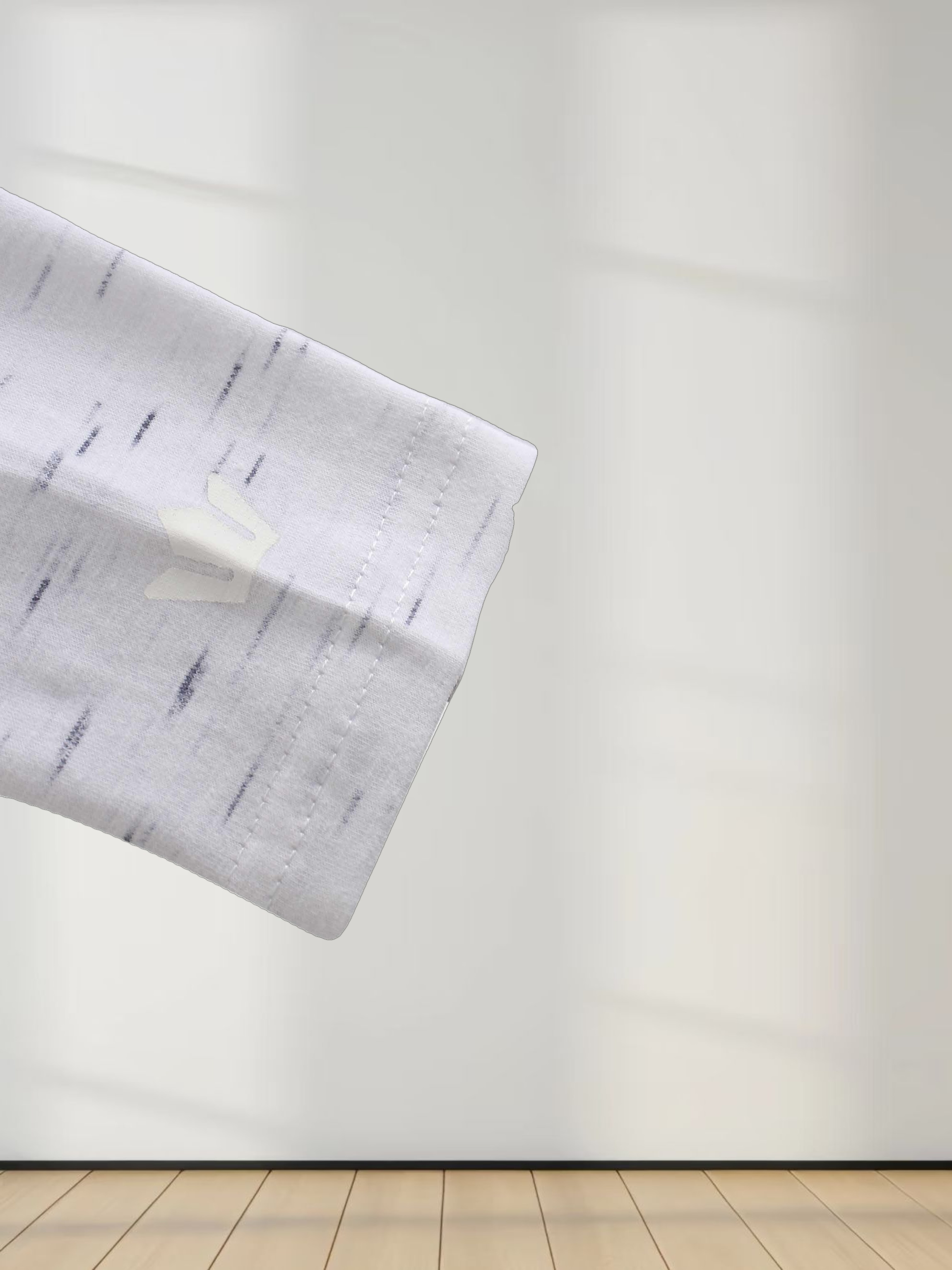 Spaced Dyed Tee-White